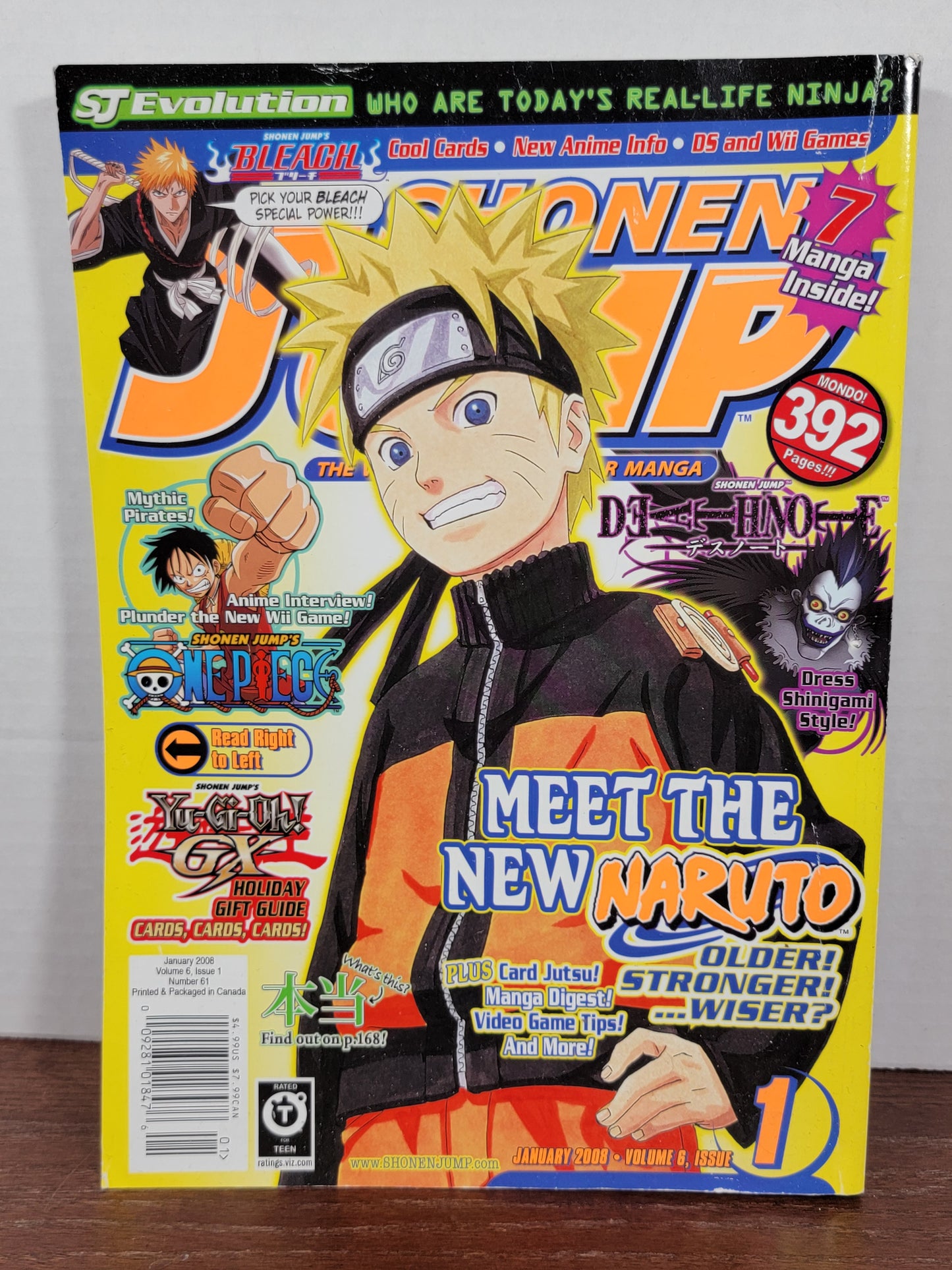 Shonen Jump Jan 2008, Vol. 6 issue 1