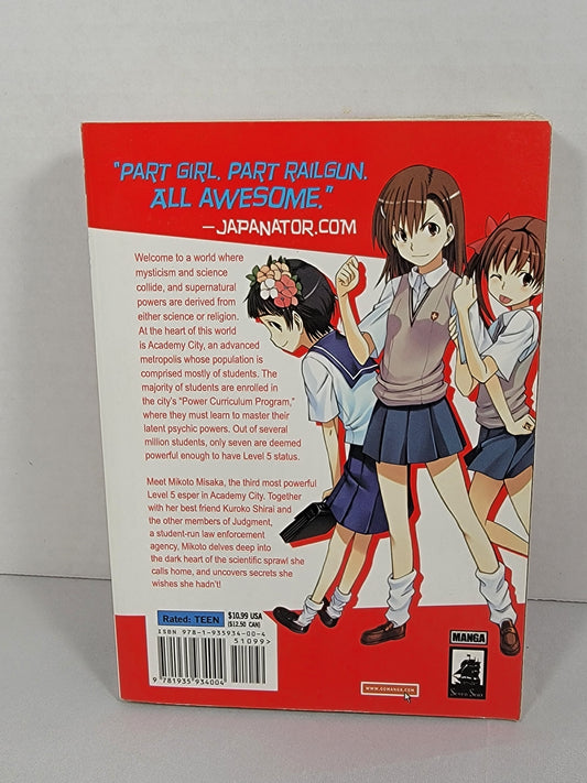 A Certain Scientific Railgun Vol 1 By Kazuma Kamachi, Motoi Fuyukawa