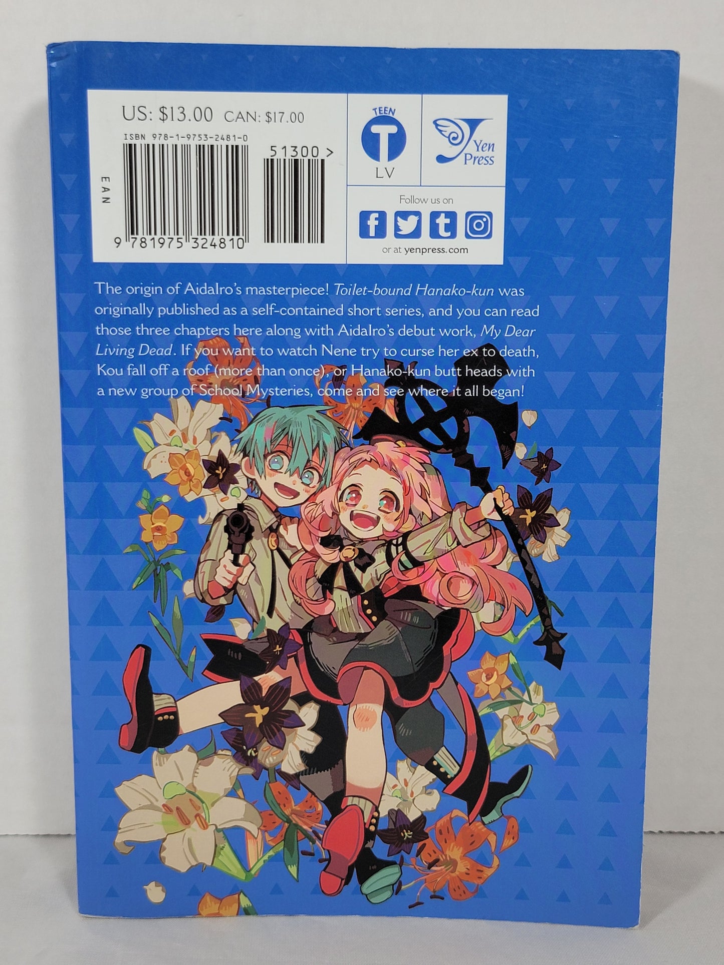 Toilet-Bound Hanako-Kun #0 (Yen Press, 2022, English, Aidalro)