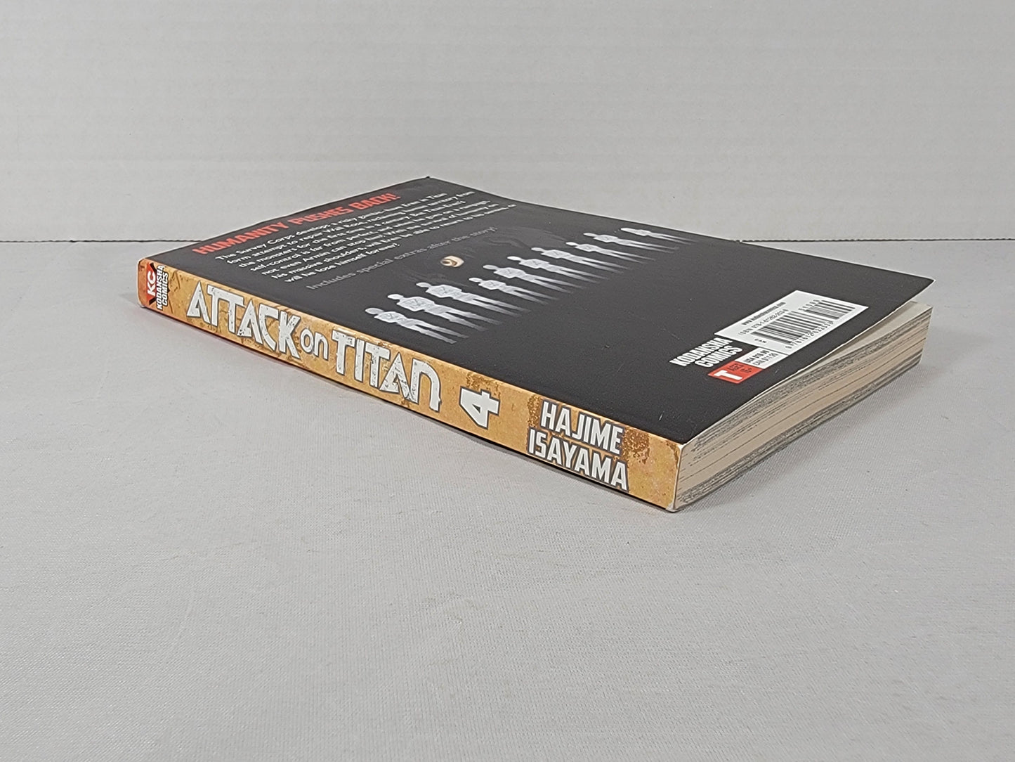 Attack on Titan #4 (Kodansha, Hajime Isayama, English)