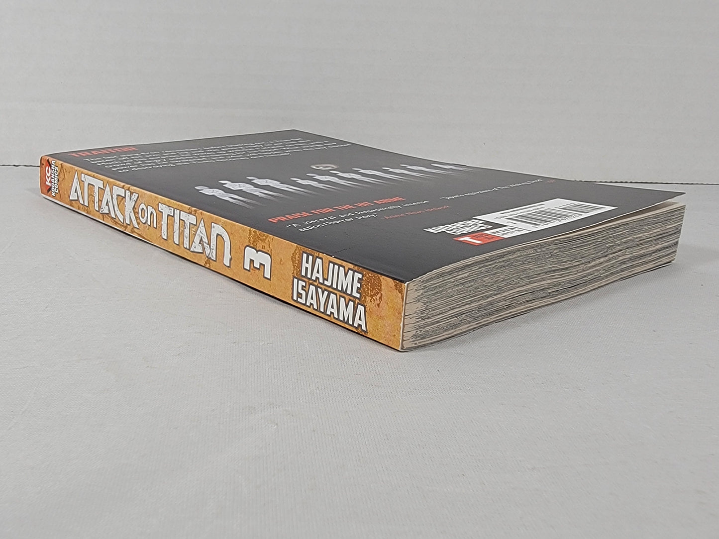 Attack on Titan #3 (Kodansha, 2012, Hajime Isayama, English)