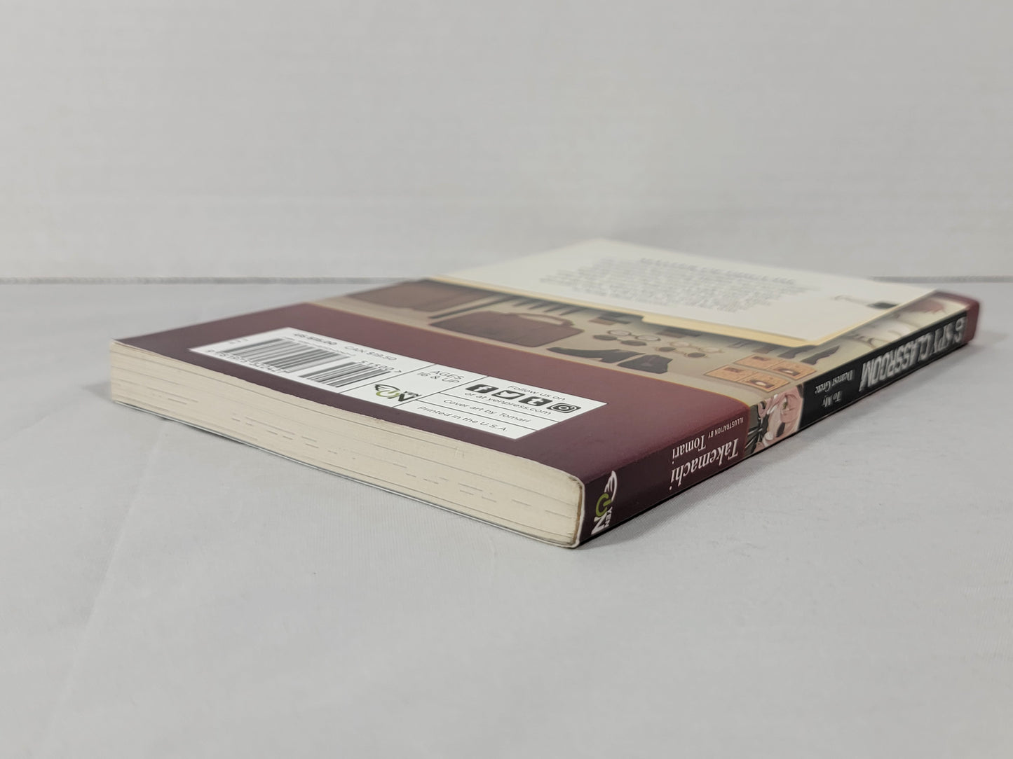 Spy Classroom #2 (Light Novel, Takemachi, Tomari, 2022, English, Yen On)