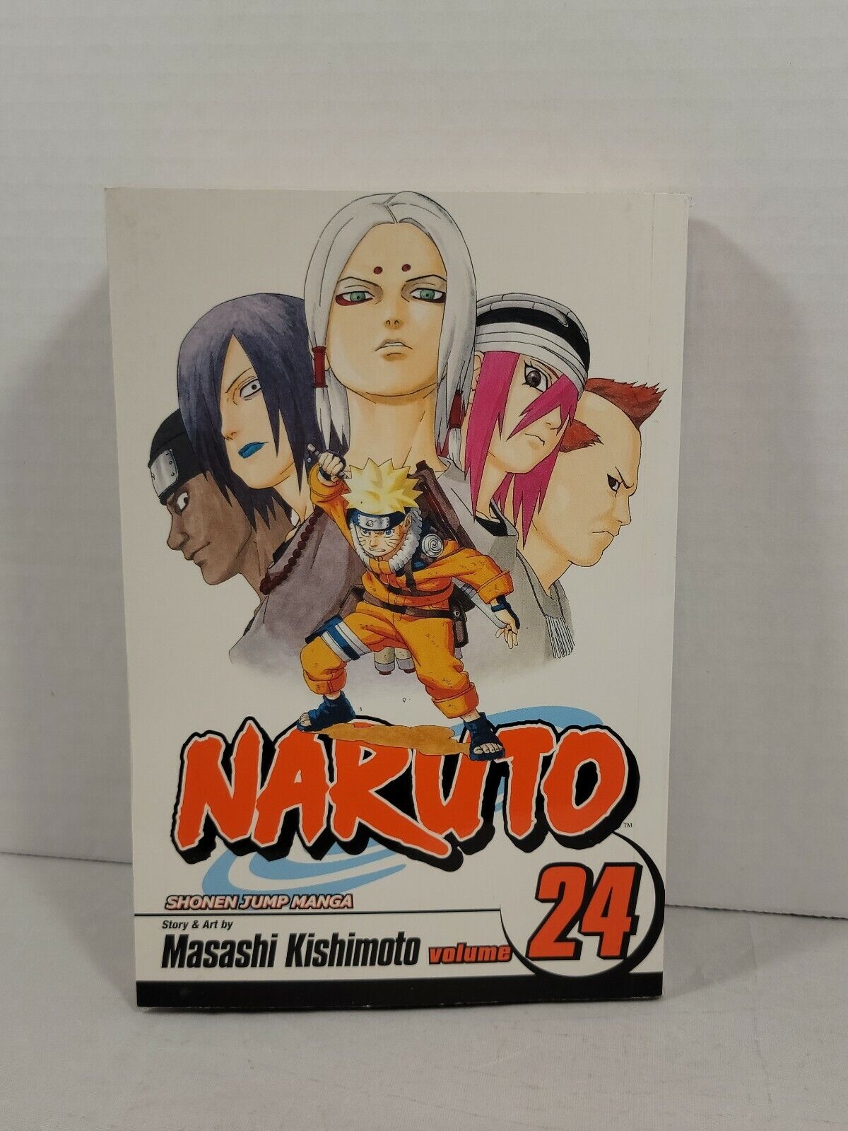 Naruto, Vol. 24 by Masashi Kishimoto (2007, Viz Media, English, Trade Paperback)