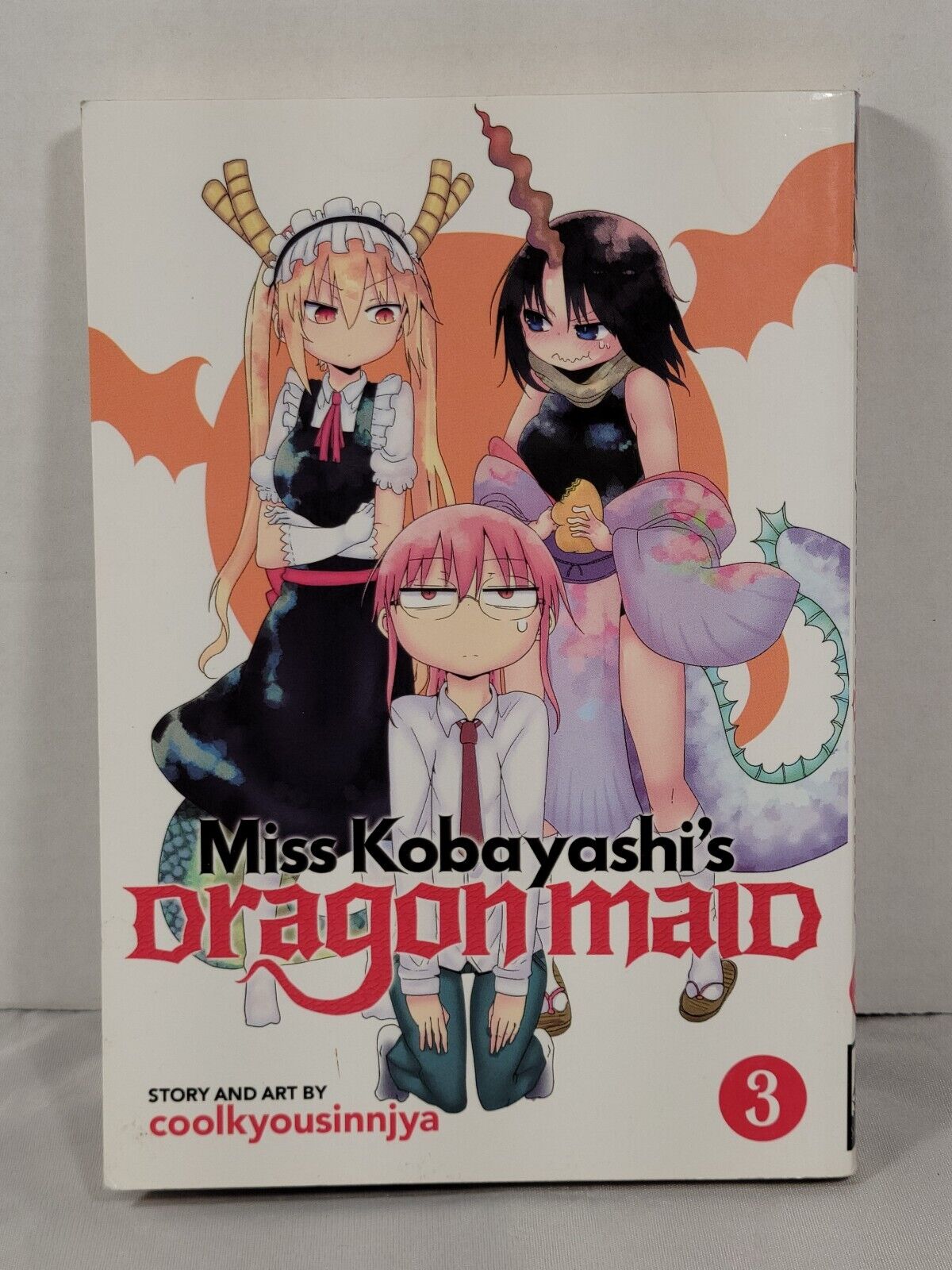 Miss Kobayashi s Dragon Maid #3 Coolkyoushinja Seven Seas Entertainment, English