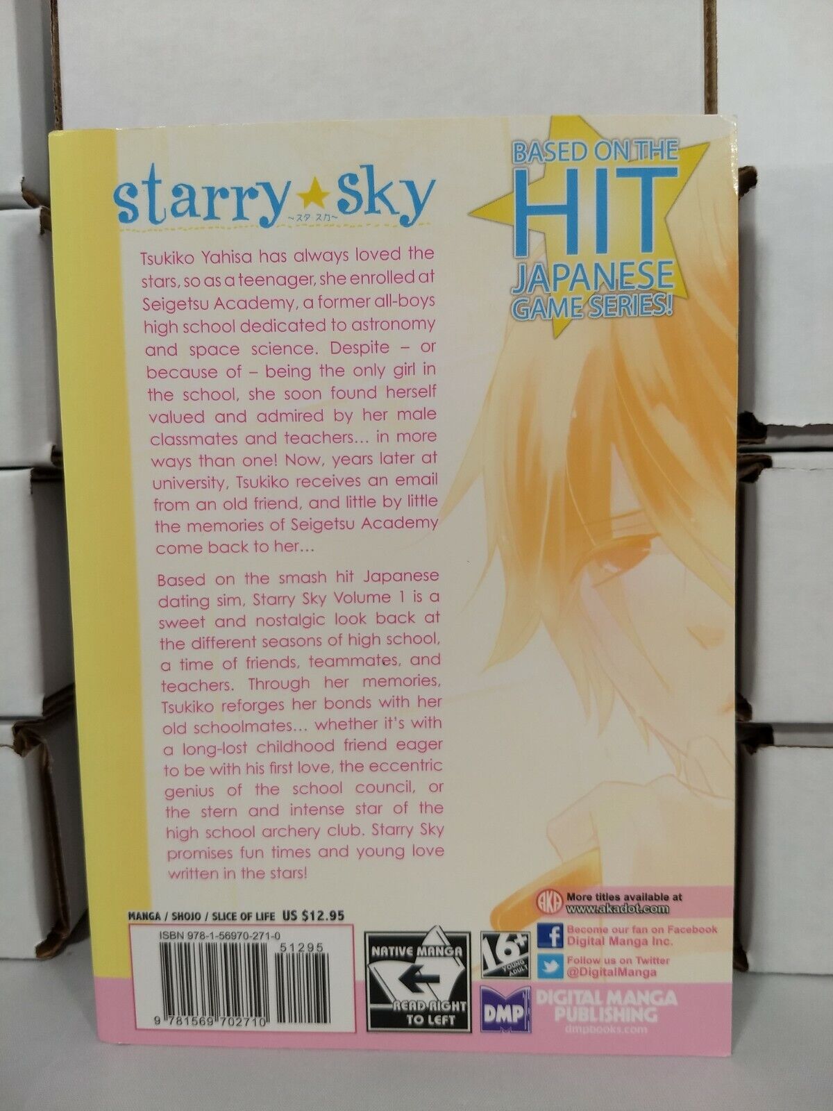 Starry Sky Vol 1 by Haru Minagawa (DMP, Egnlish, Trade Paperback)