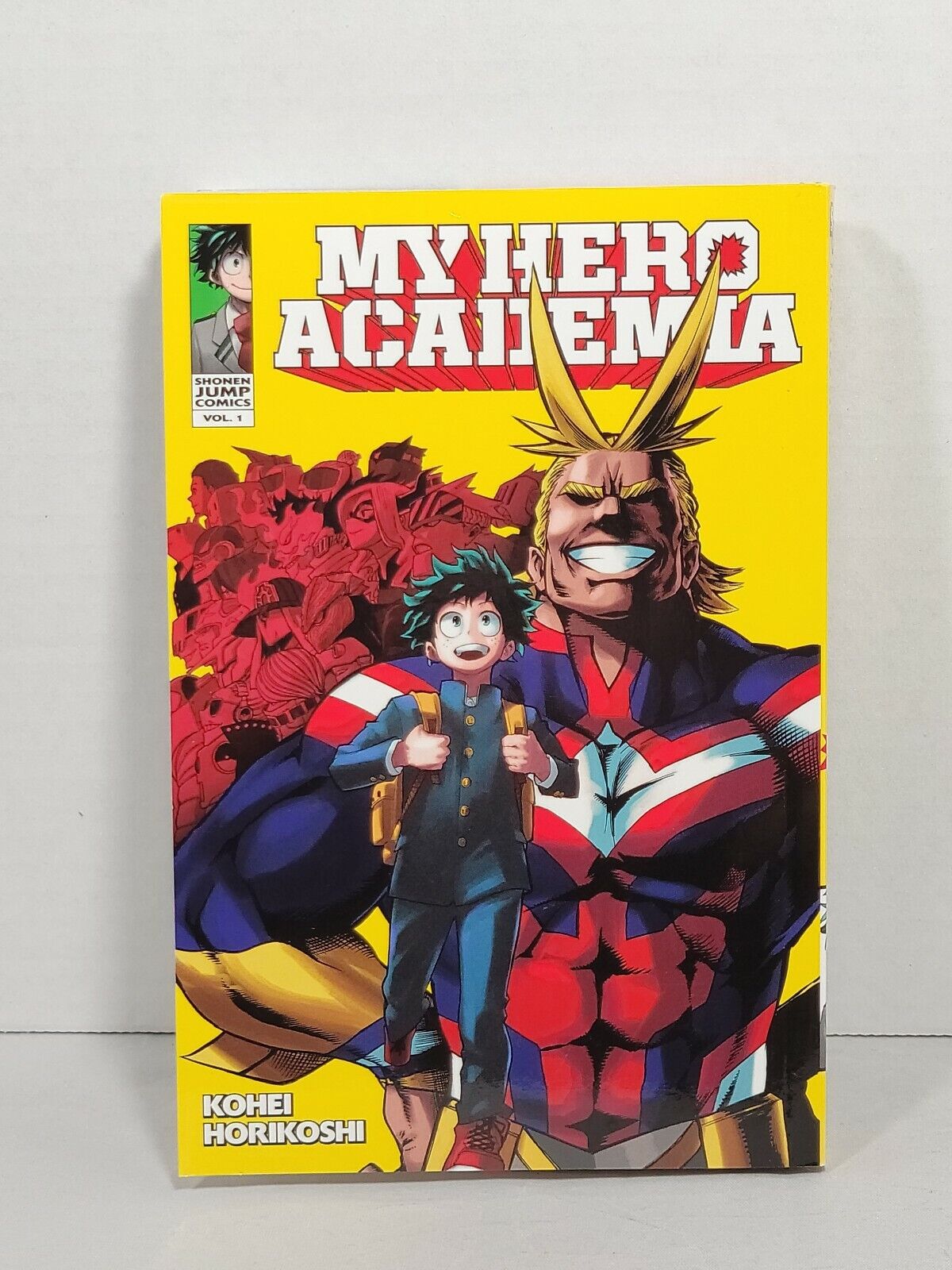 My Hero Academia, Vol. 1 by Kohei Horikoshi (2015, Trade Paperback, English)