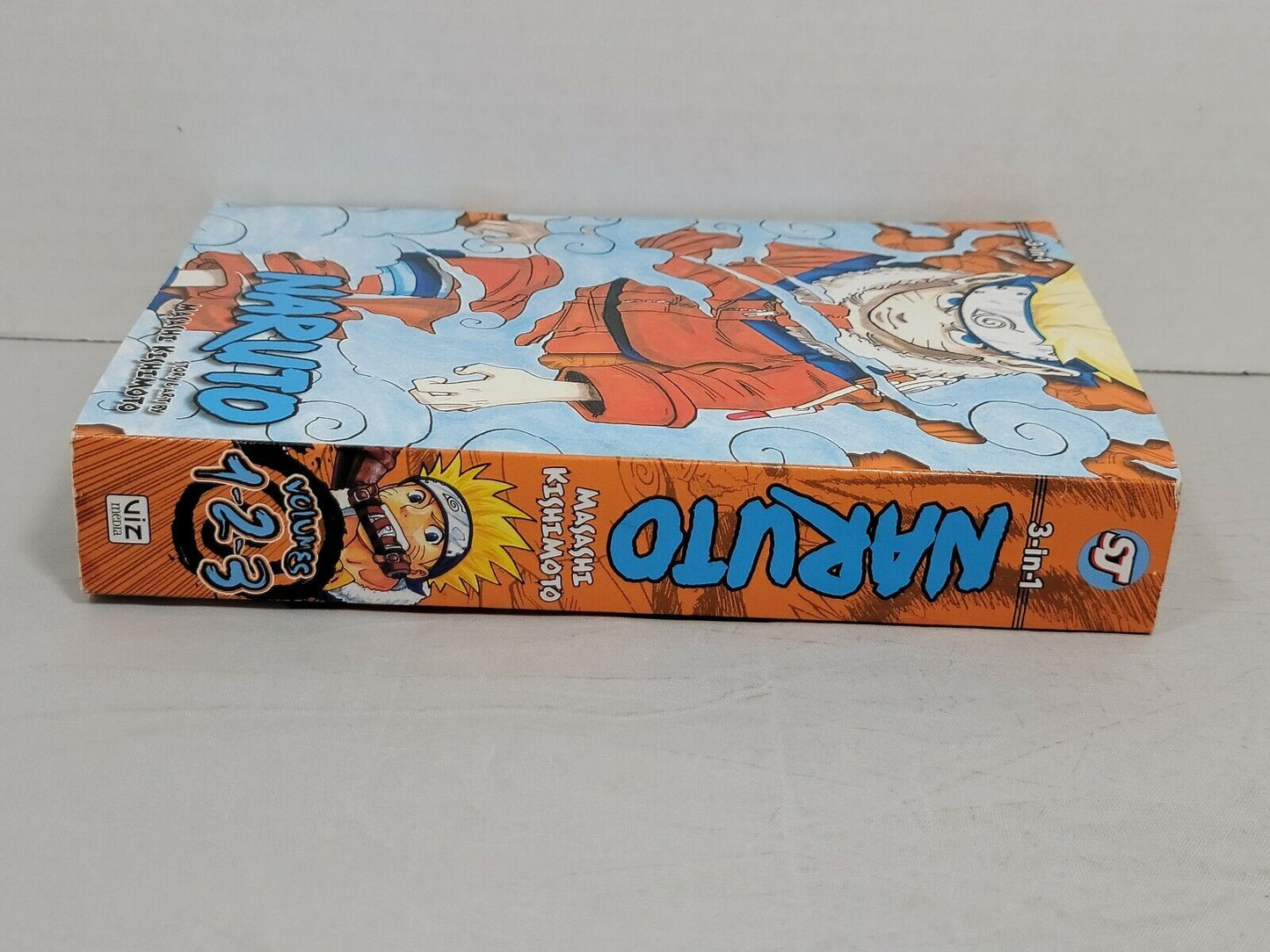 Naruto (3-In-1 Edition), Vol. 1 by Masashi Kishimoto (Viz Media, English,)