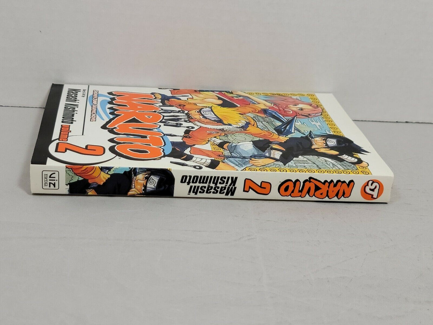 Naruto, Vol. 2 by Masashi Kishimoto (2003, Trade Paperback, Viz Media, English)