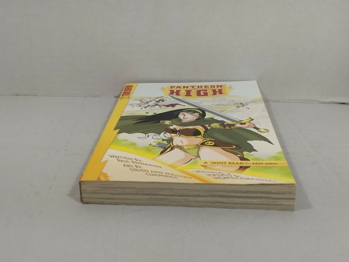 Pantheon High, Vol. 2 by Paul Benjamin (2008, Tokyopop, English, Fantasy)