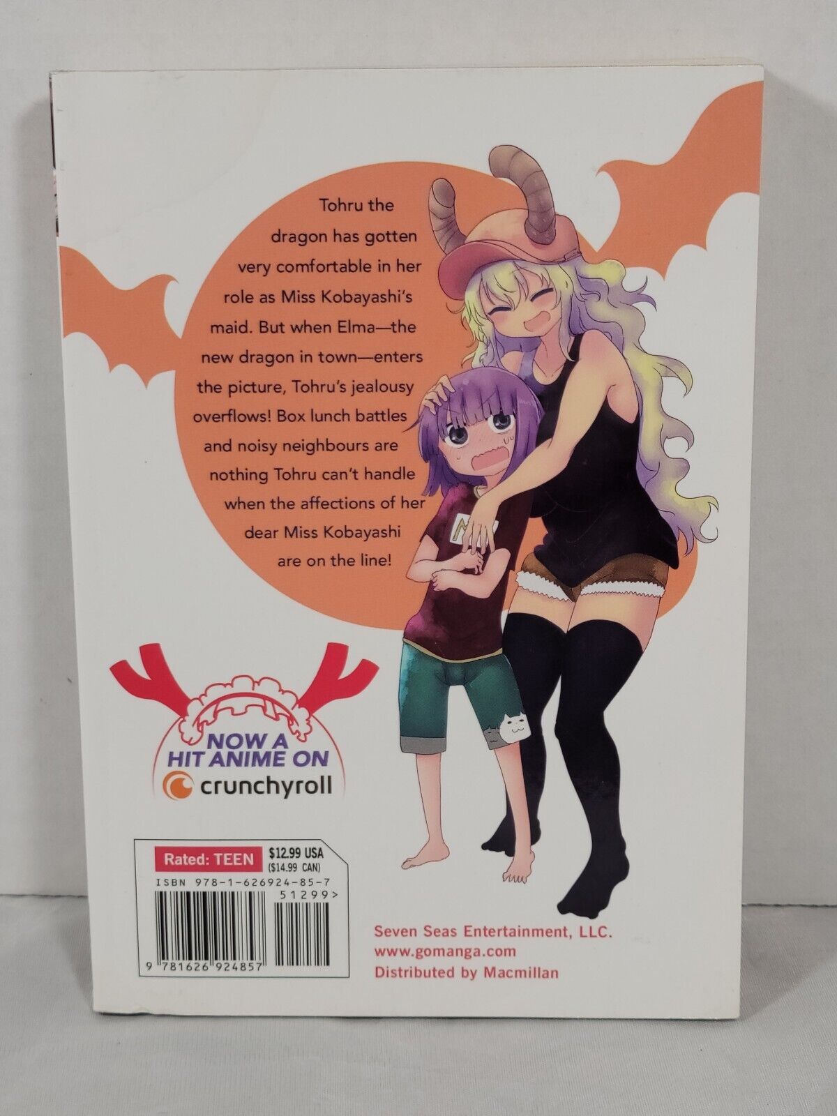 Miss Kobayashi s Dragon Maid #3 Coolkyoushinja Seven Seas Entertainment, English