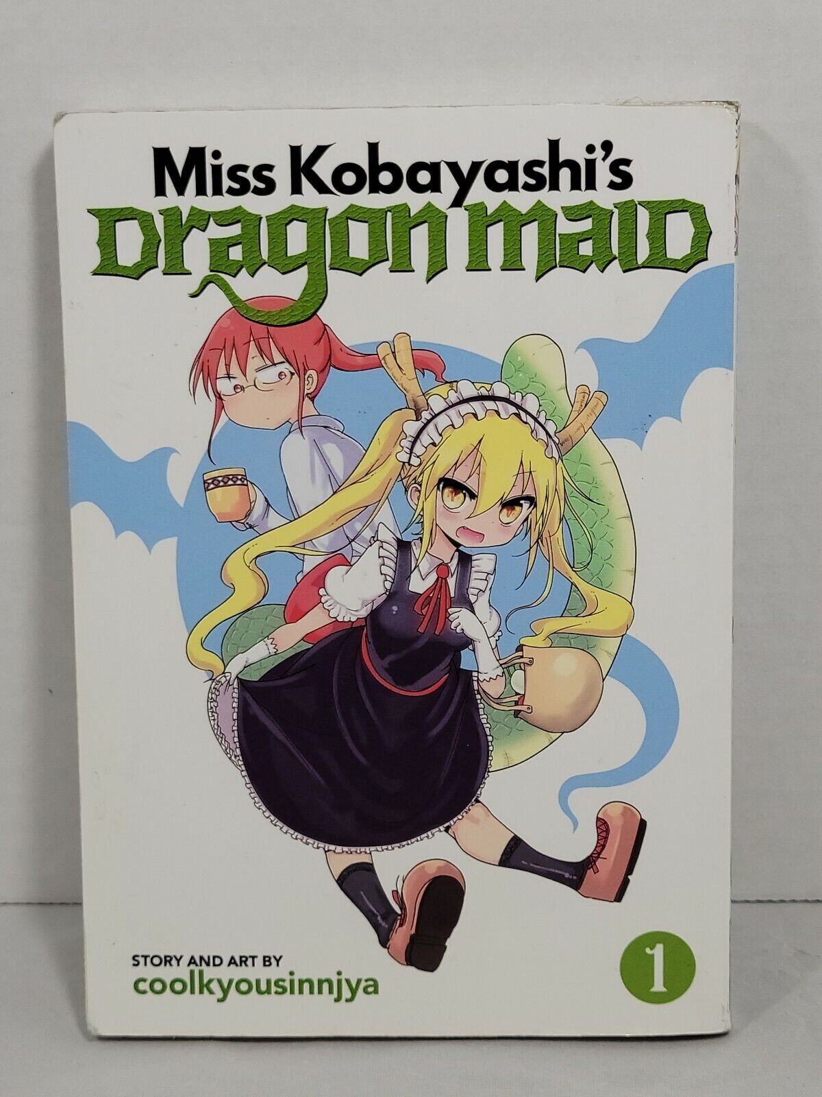 Miss Kobayashi's Dragon Maid Vol. 1 by Coolkyoushinja (Seven Seas, English)