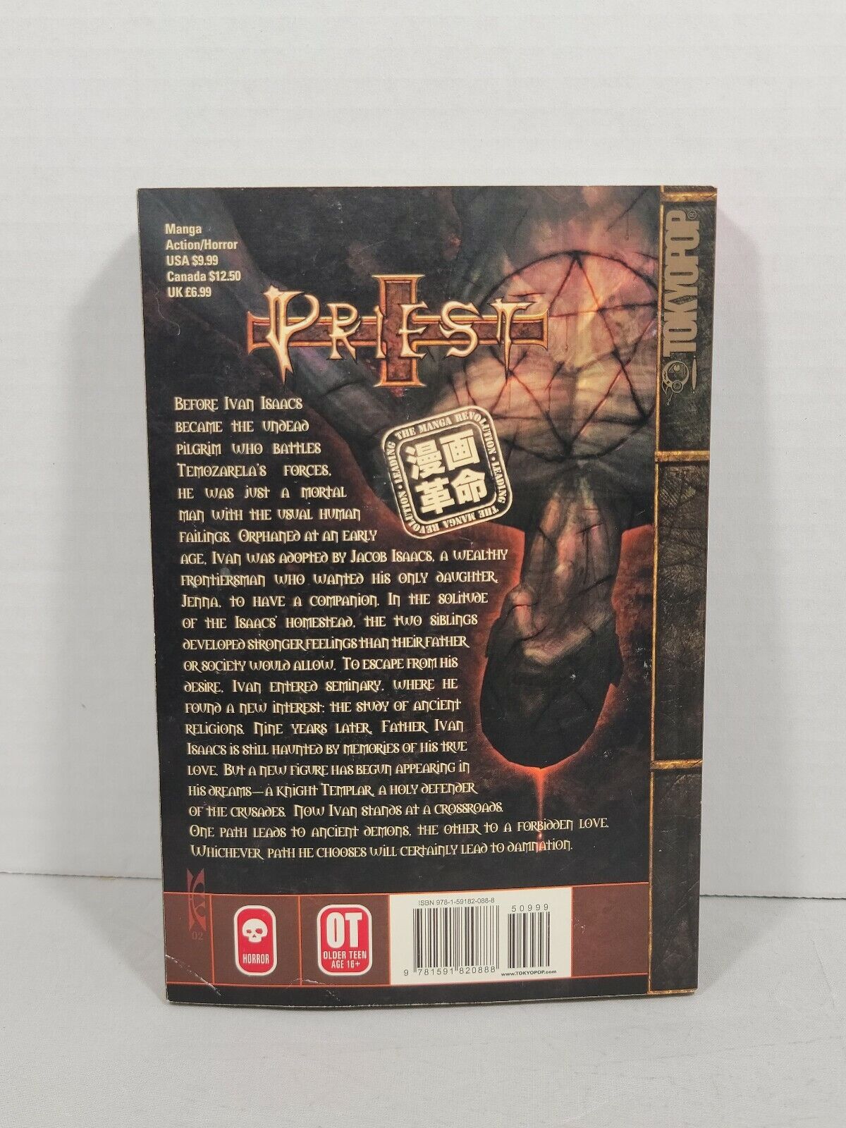Priest, Vol. 4 by Min-Woo Hyung (Tokyopop, English, Horror, Trade Paperback)