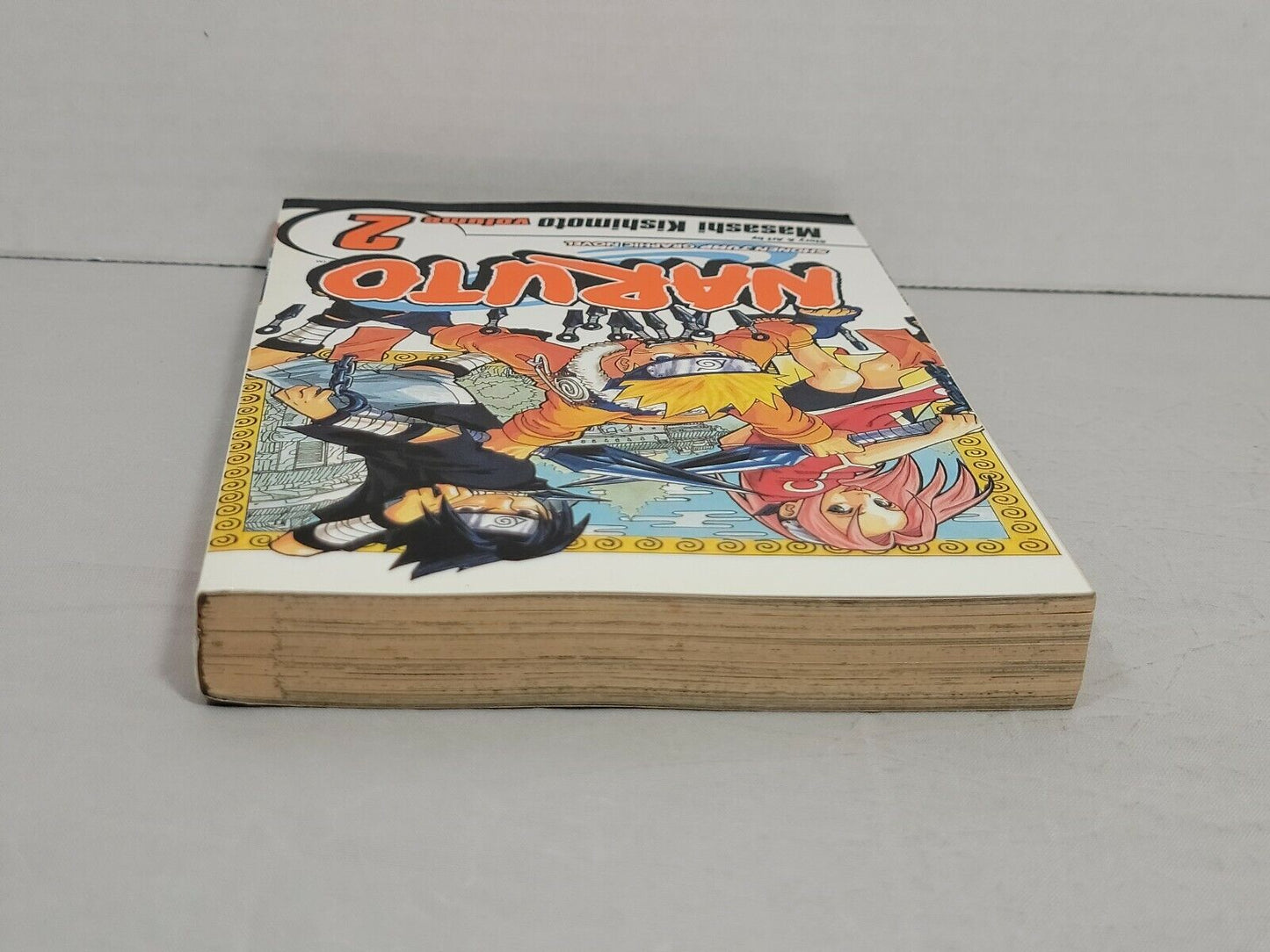 Naruto, Vol. 2 by Masashi Kishimoto (2003, Trade Paperback, Viz Media, English)
