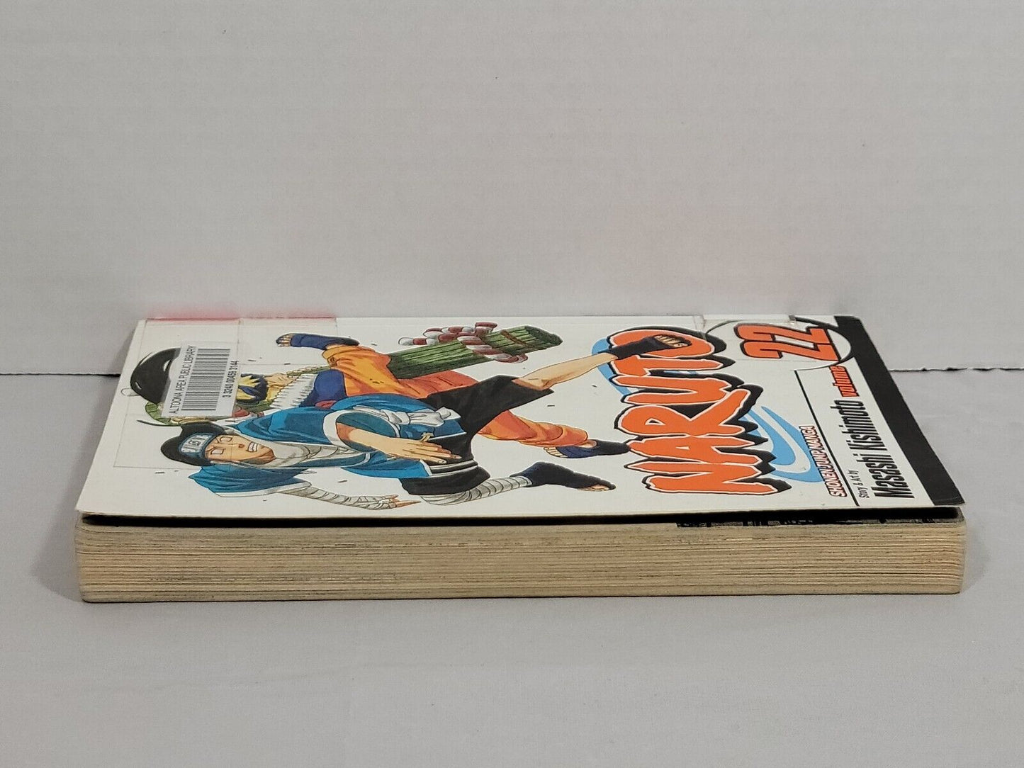 Naruto, Vol. 22 by Masashi Kishimoto Ex-Library copy