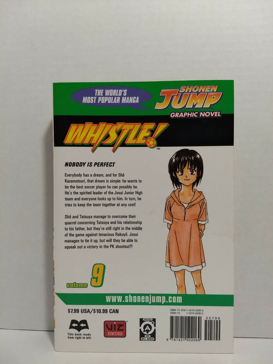 Whistle! Vol. 9 by Daisuke Higuchi (Viz Media, English Manga)