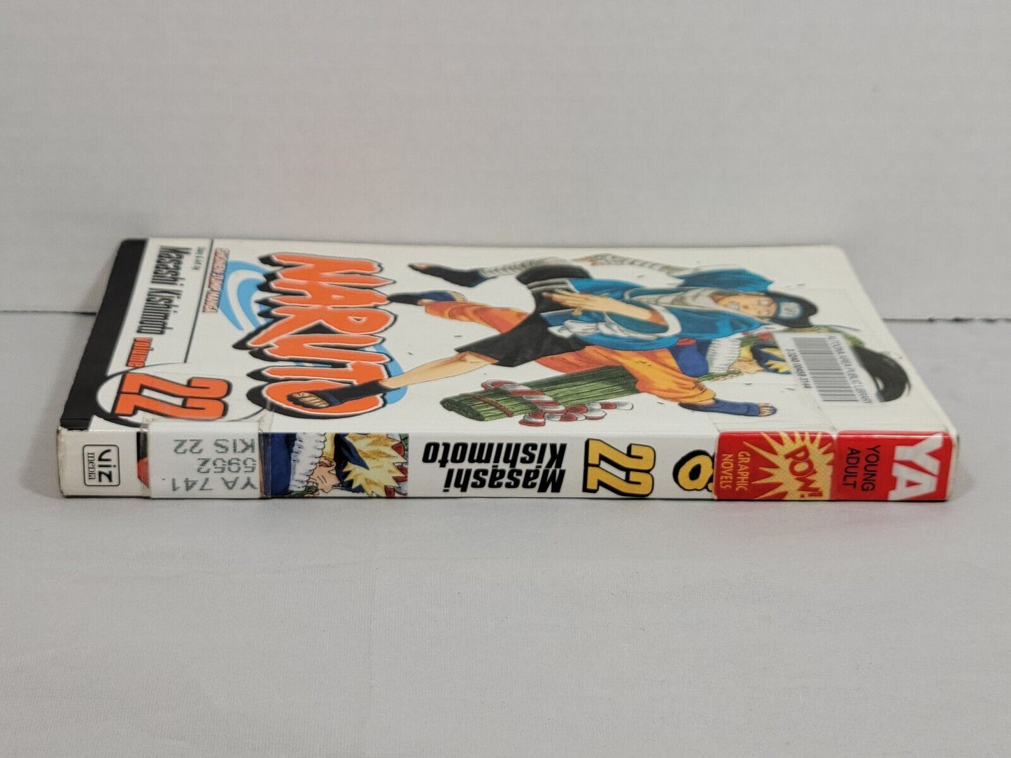 Naruto, Vol. 22 by Masashi Kishimoto Ex-Library copy