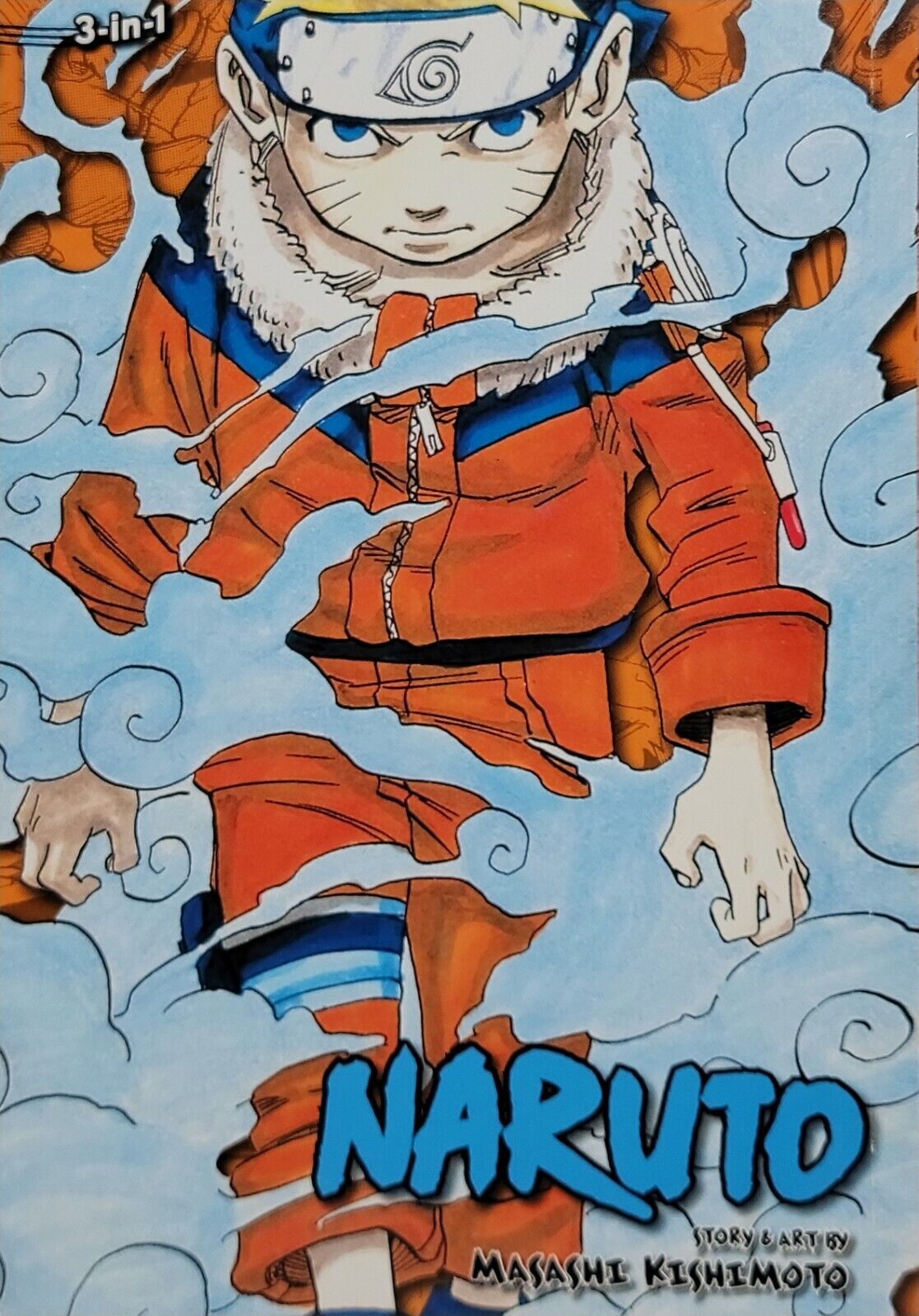 Naruto (3-In-1 Edition), Vol. 1 by Masashi Kishimoto (Viz Media, English,)