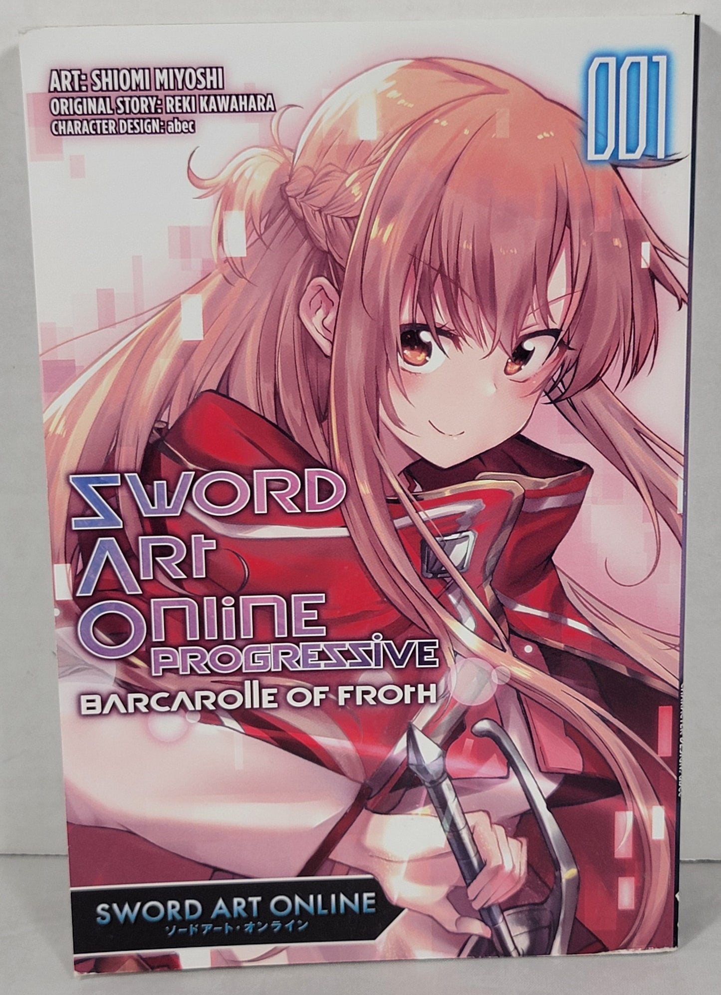 front cover Sword art online progressive barcarolle Of froth Vol. 1