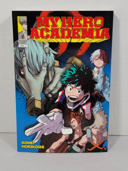 My Hero Academia Vol 3 by Kohei Horikoshi