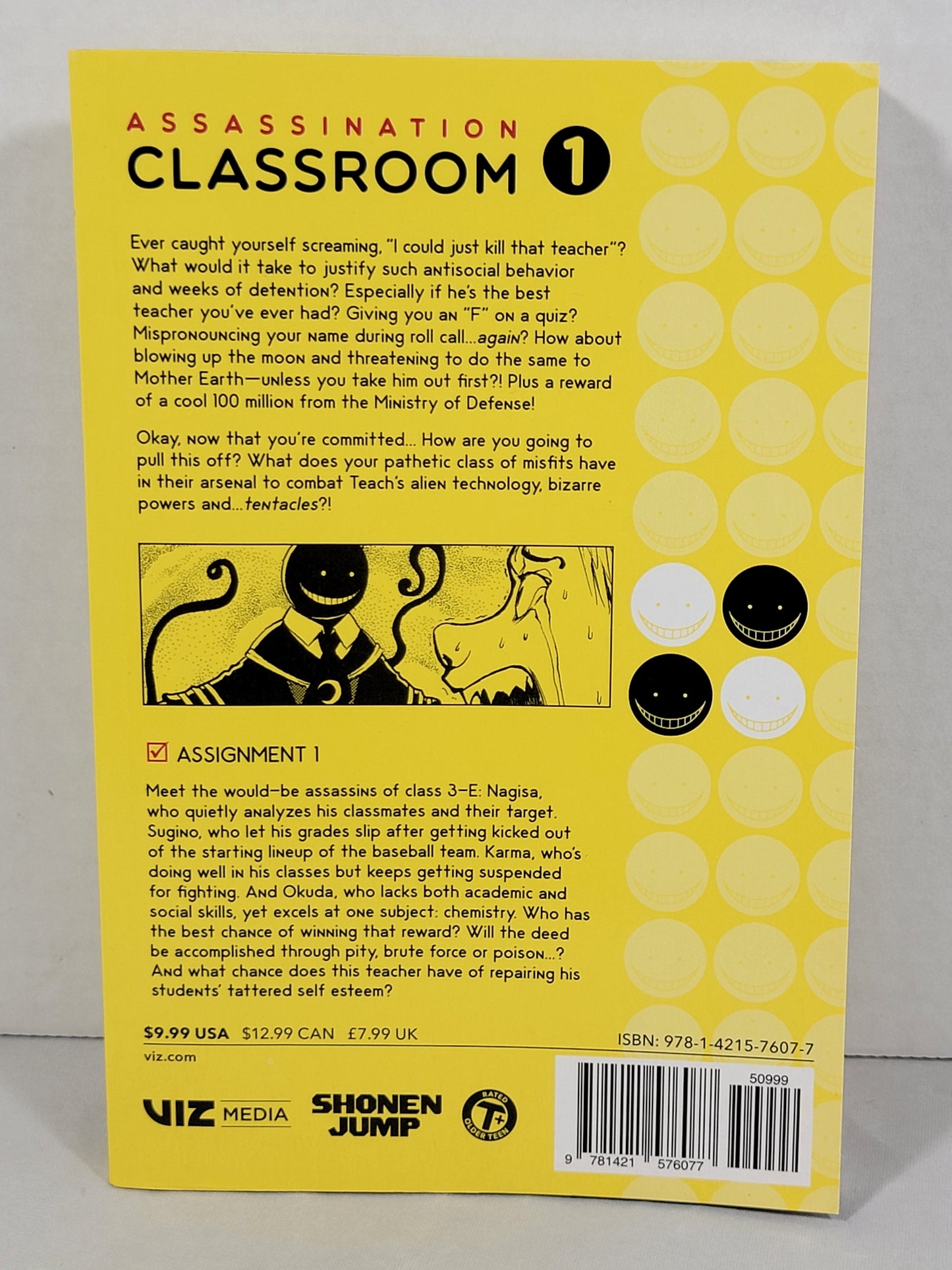 Assassination Classroom Vol 1 by Yusei Matsui