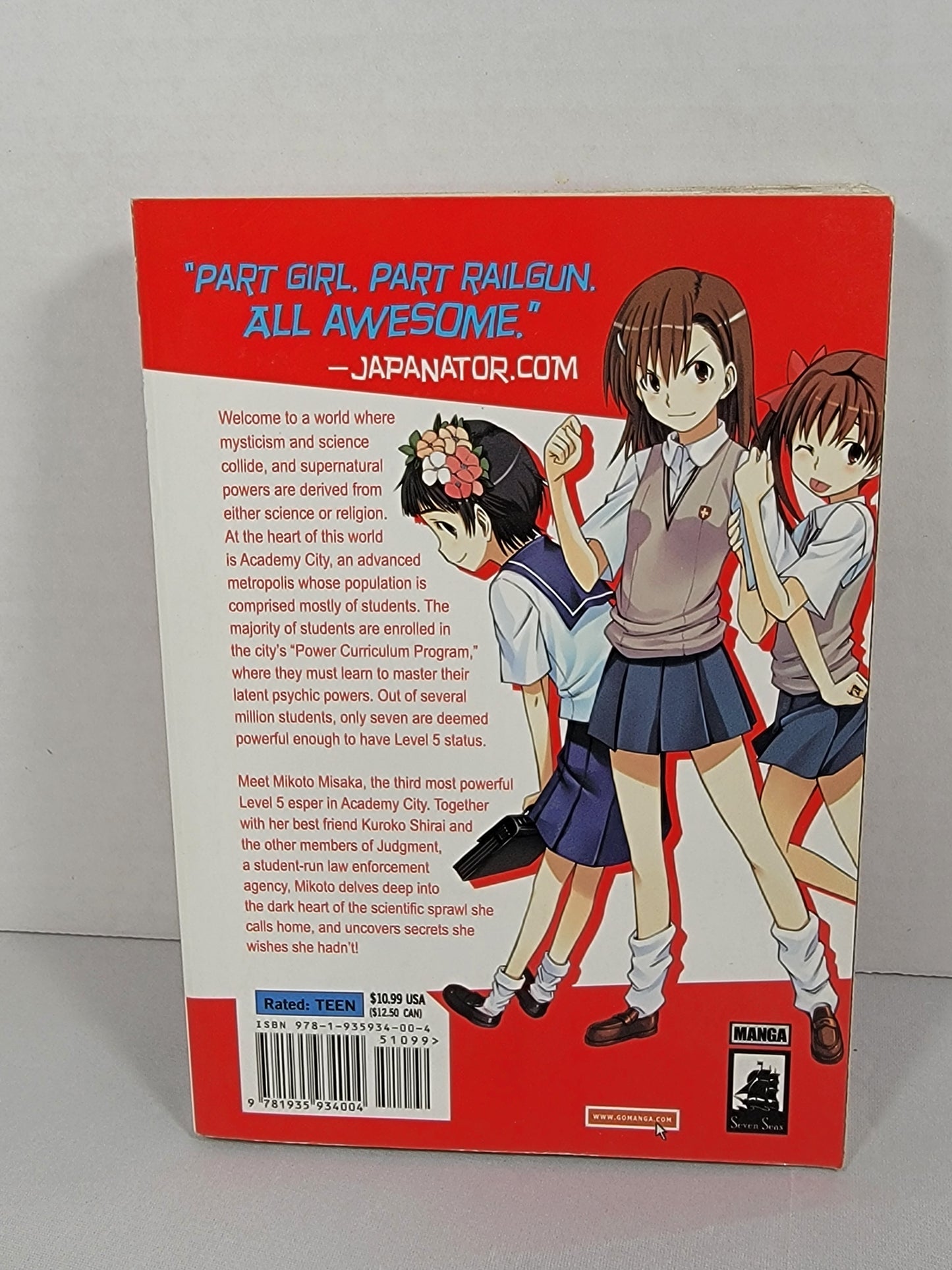 A Certain Scientific Railgun Vol 1 By Kazuma Kamachi, Motoi Fuyukawa