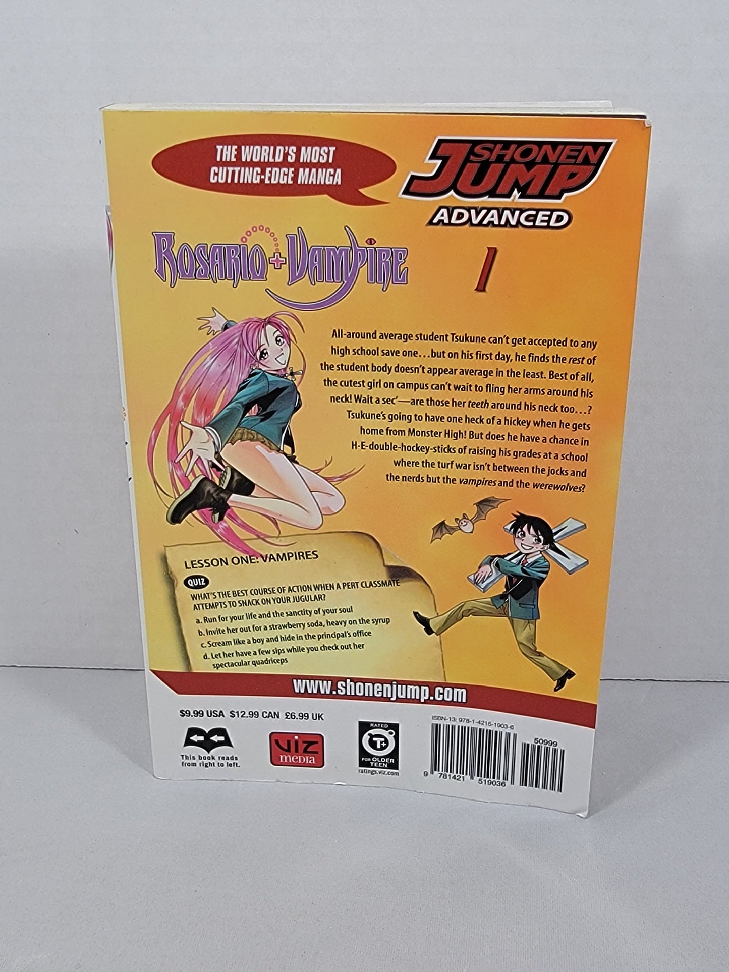 Rosario+Vampire, volume 1