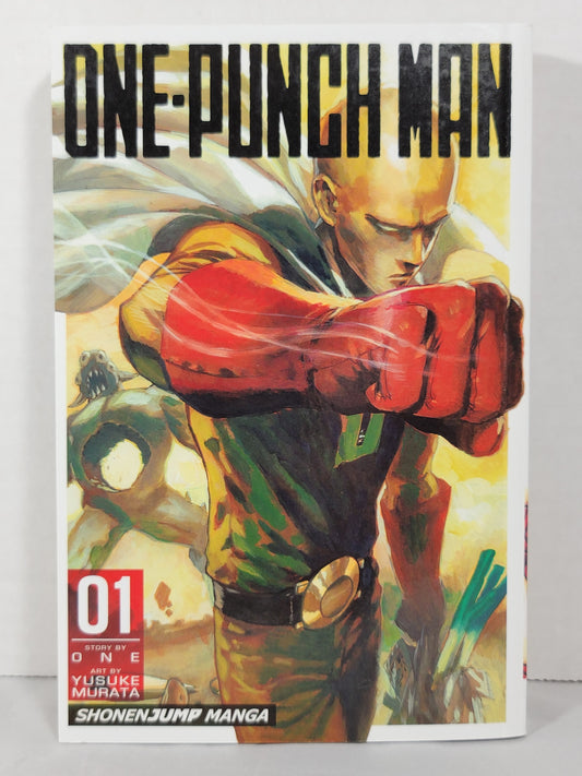One-Punch Man #1 (Viz Media, 2016, Softcover, English, One,Yusuke Murata)