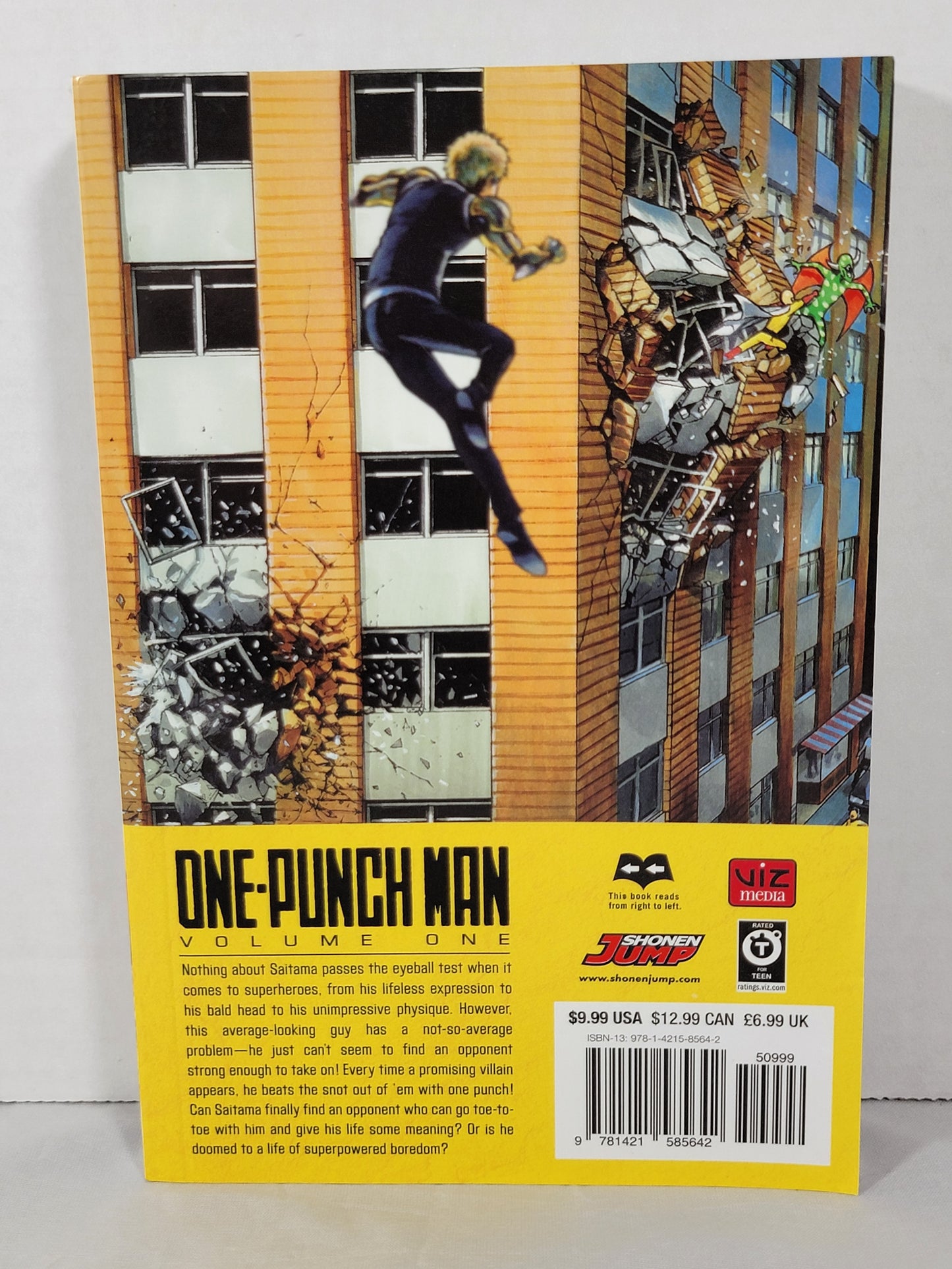One-Punch Man #1 (Viz Media, 2016, Softcover, English, One,Yusuke Murata)