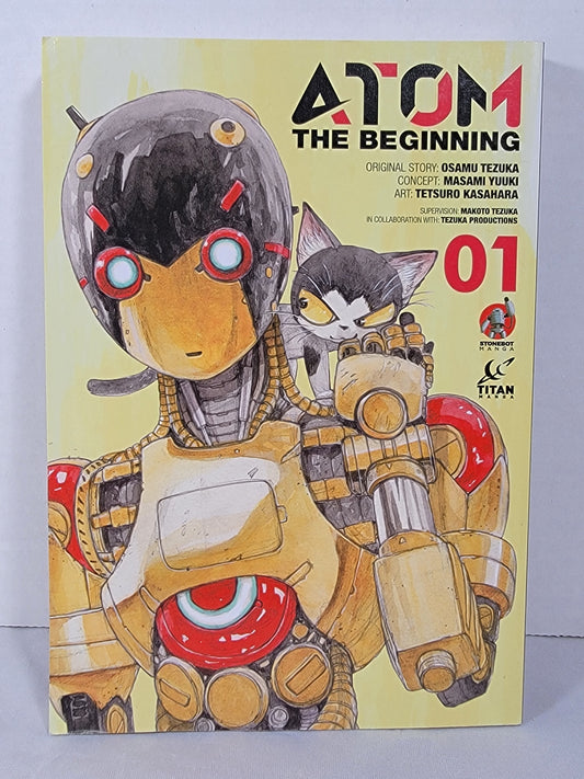 Atom the Beginning #1 (Titan, 2022, Osamu Tezuka, English)