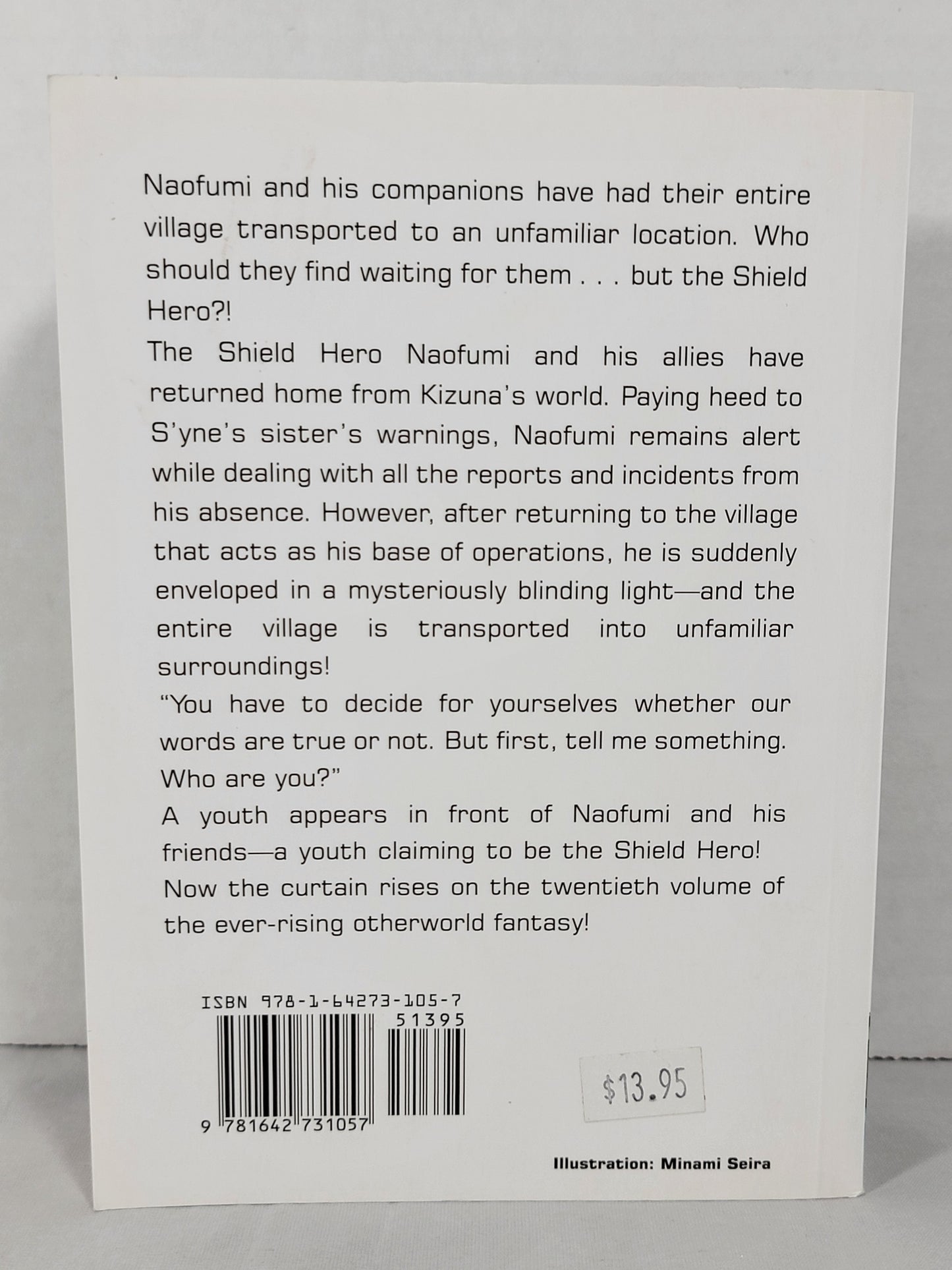 The Rising of the Shield Hero #20 (Light Novel, Aneko Yusagi, English, 2021)