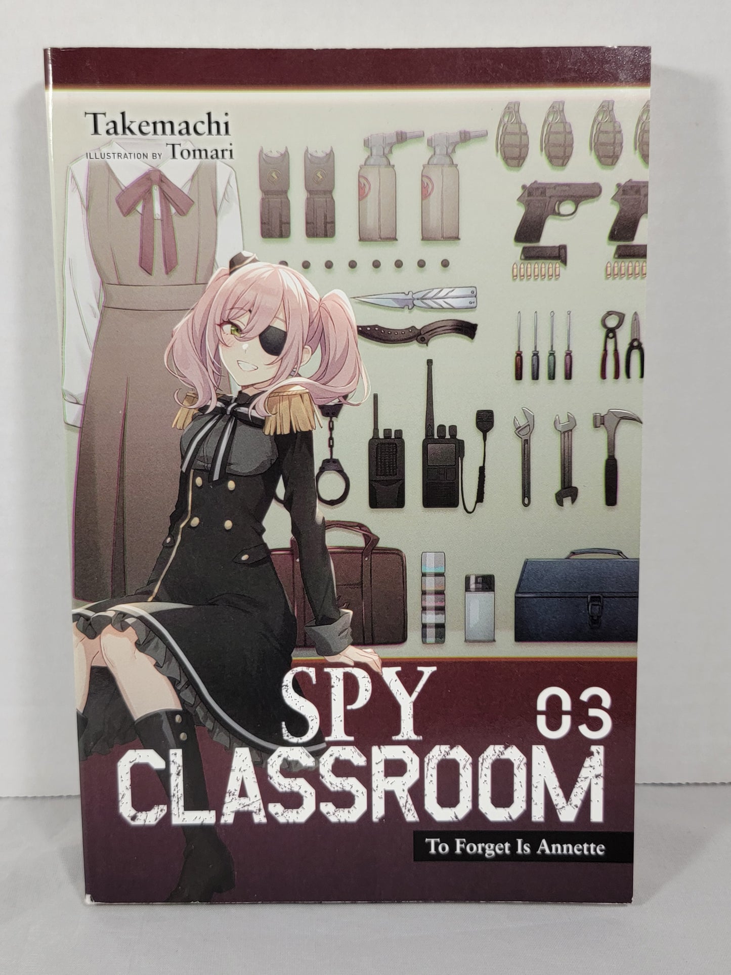 Spy Classroom #3 (Light Novel, Takemachi, 2022, English, Yen On)