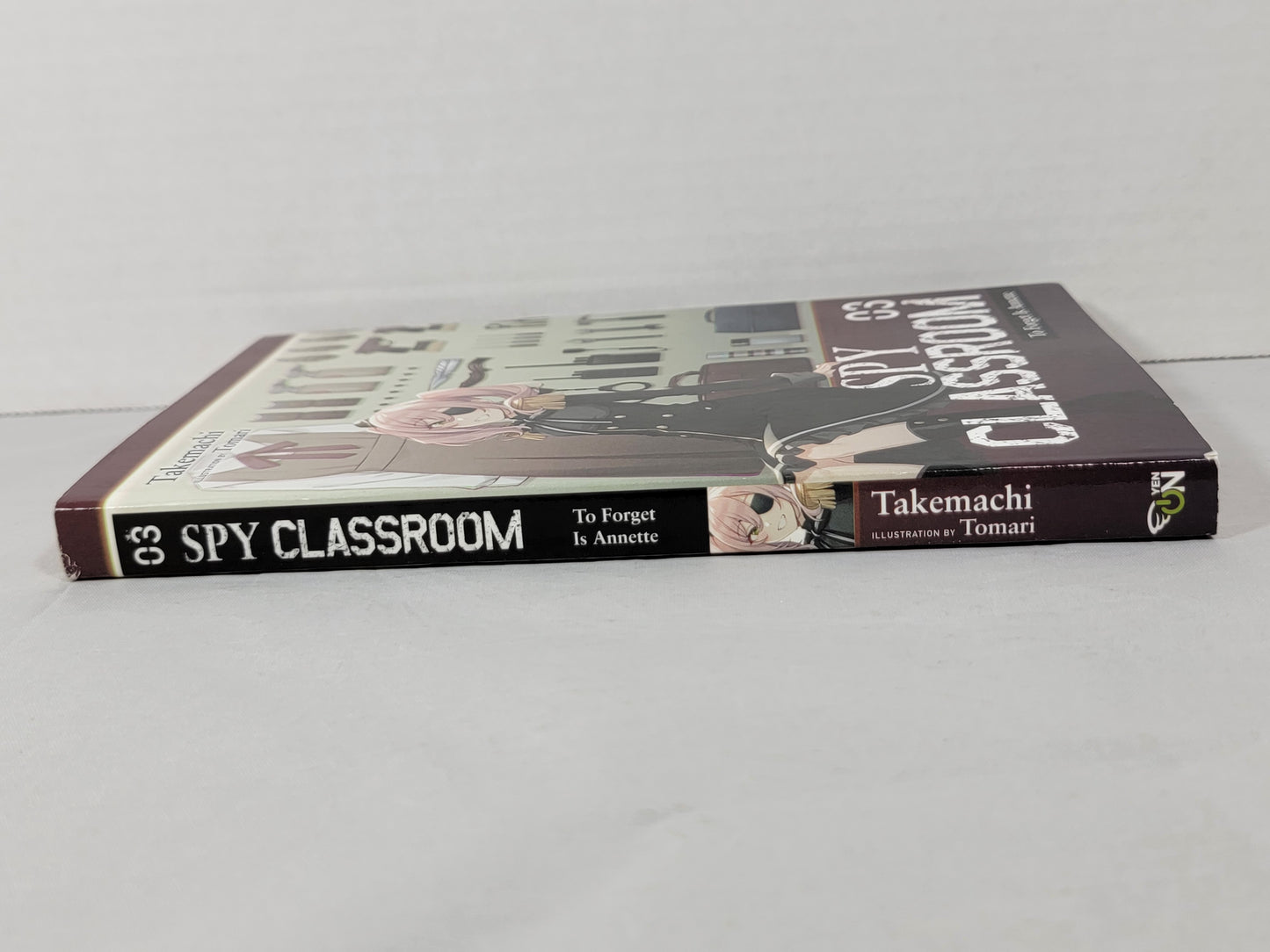 Spy Classroom #3 (Light Novel, Takemachi, 2022, English, Yen On)
