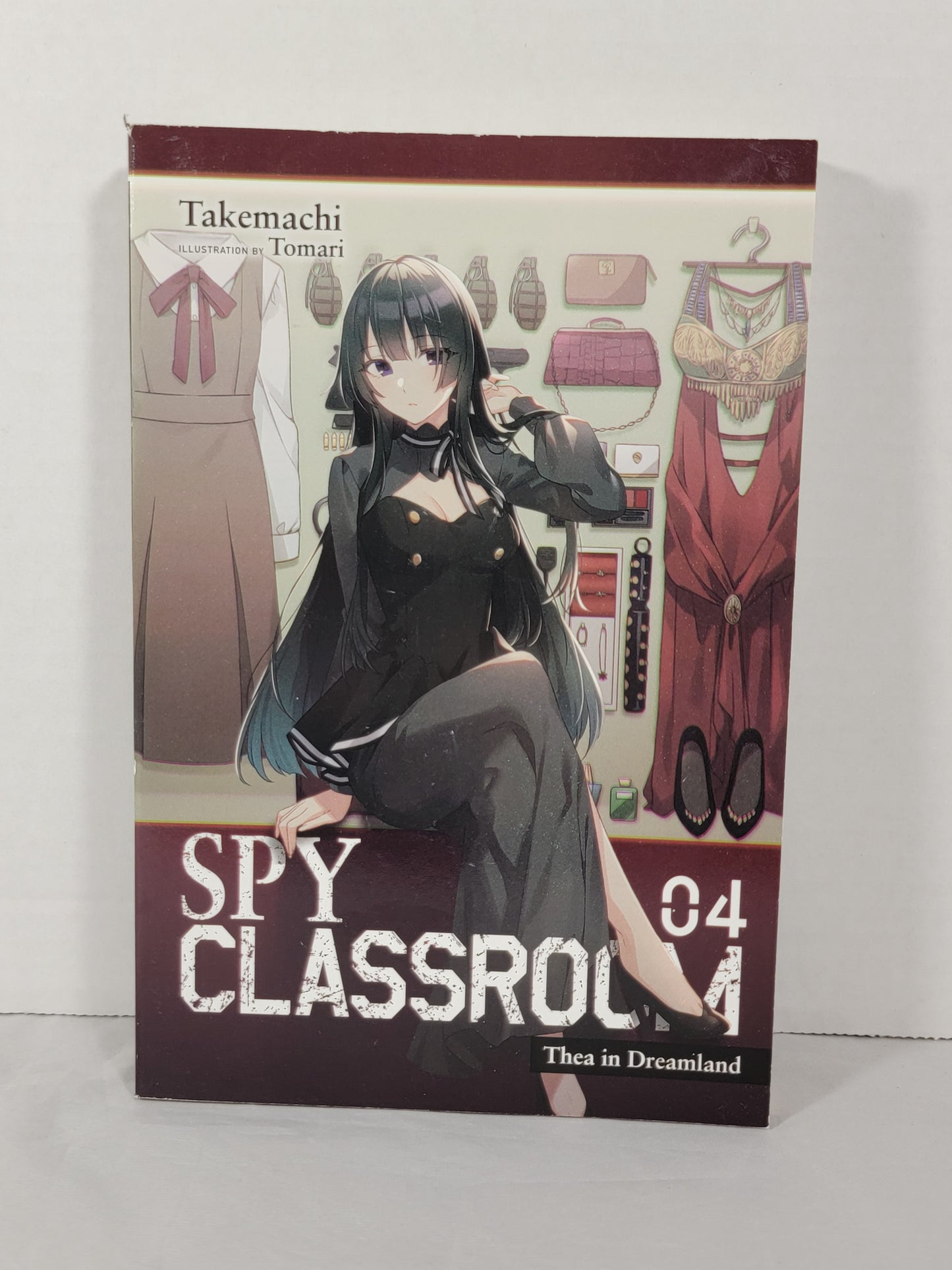 Spy Classroom #4 (Light Novel, Takemachi, Tomari, 2022, English, Yen On)