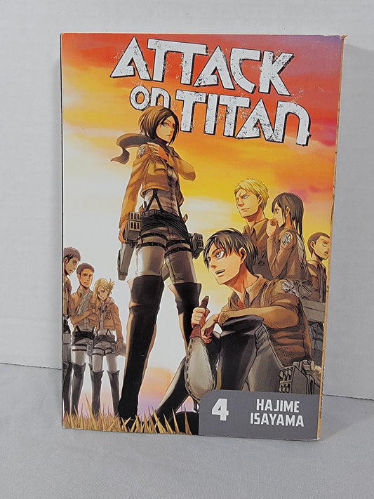 Attack on Titan #4 (Hajime Isayama, Kodansha Comics, English, Softcover)