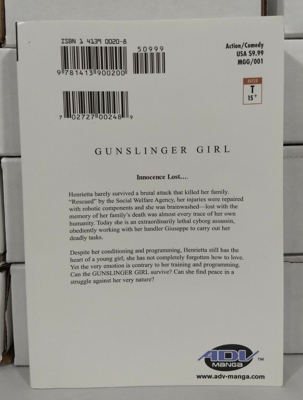 Gunslinger Girl, Vol. 1 by Hiroshi Aida.