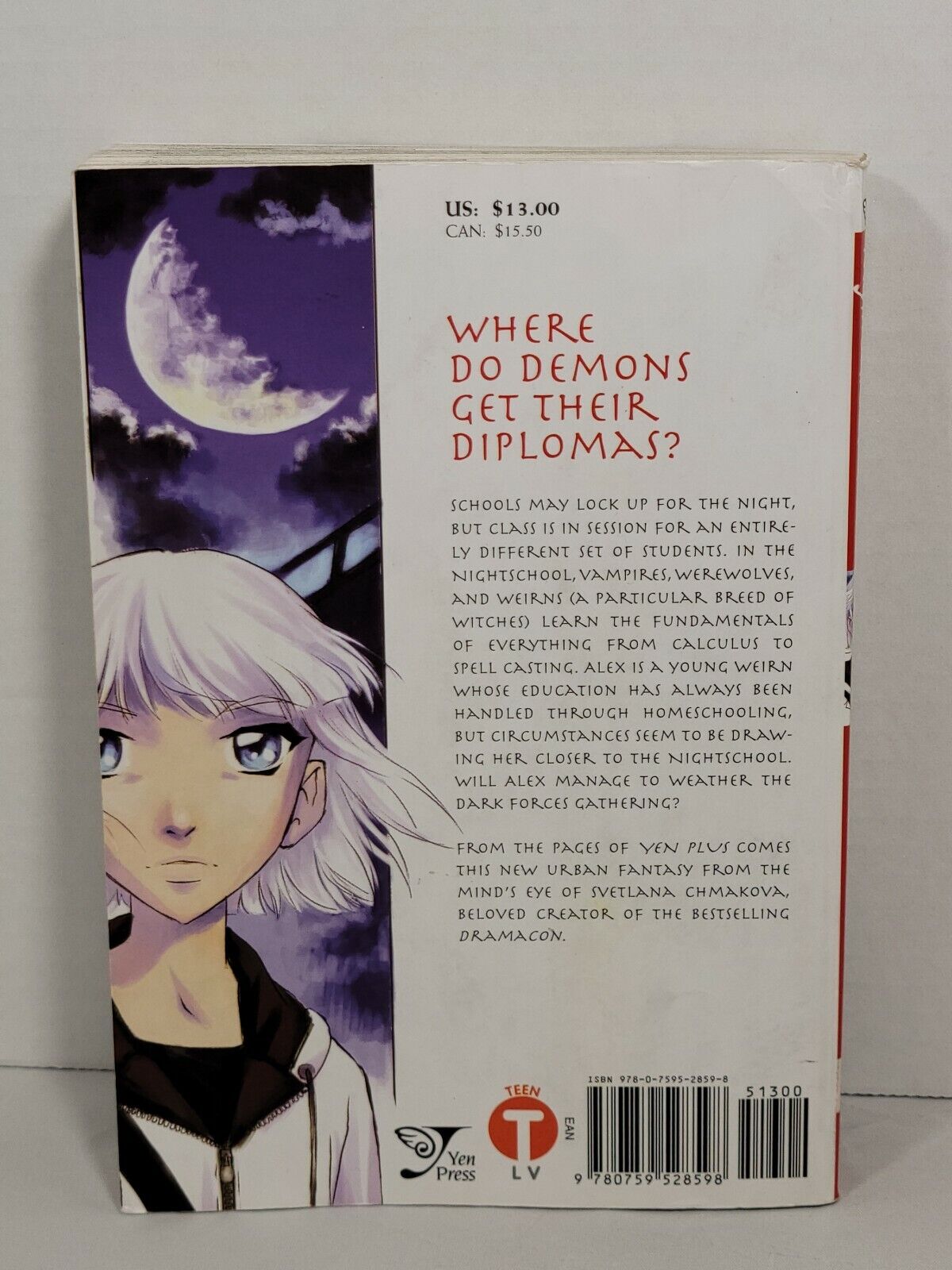 Nightschool, Vol. 1 by Svetlana Chmakova (Yen Press, English, Trade Paperback)