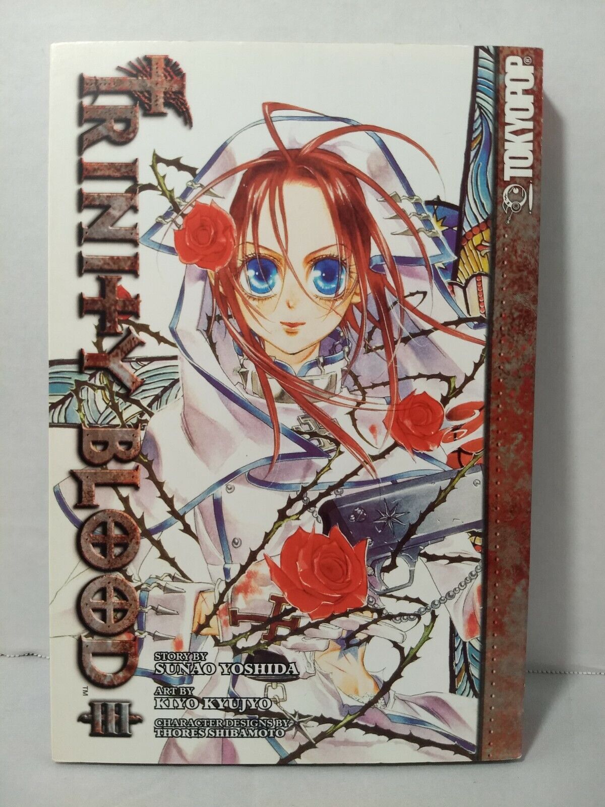 Trinity Blood, Vol. 3 by Sunao Yoshida (Tokyopop, English, Trade Paperback)