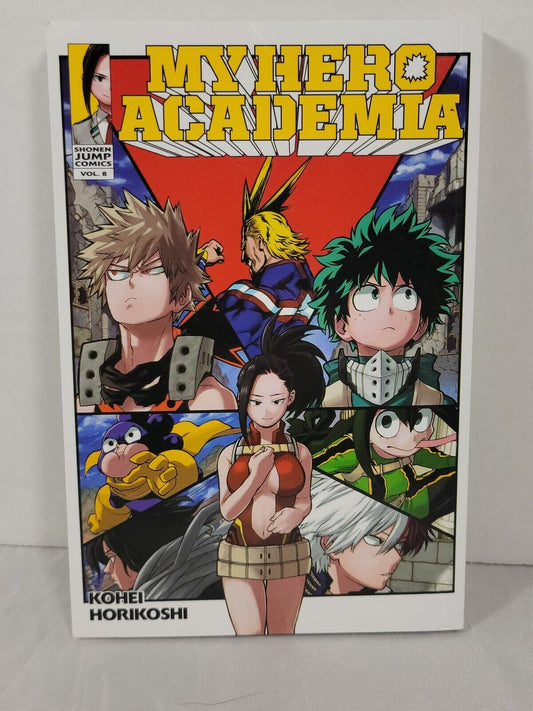 My Hero Academia #8 by Kohei Horikoshi (Viz Media, English, Graphic Novel)