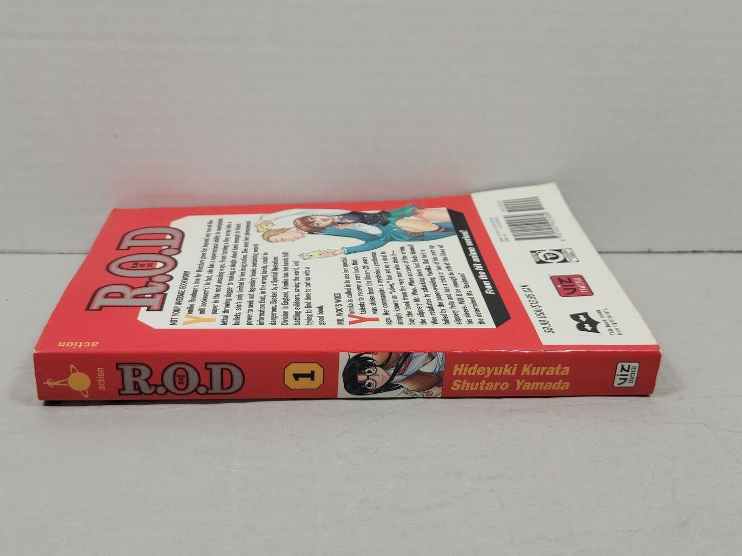 Read or Die, Vol. 1 by Shutaro Yamada (2006, Viz Media, English,Trade Paperback)