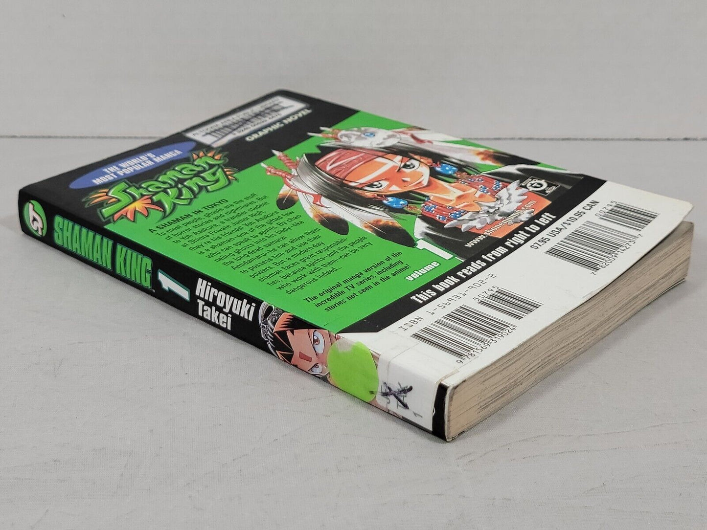 Shaman King, Vol. 1 by Hiroyuki Takei Ex-Library copy