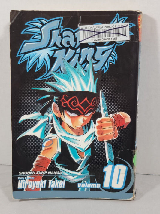 Shaman King, Vol. 10 by Hiroyuki Takei Ex-Library copy