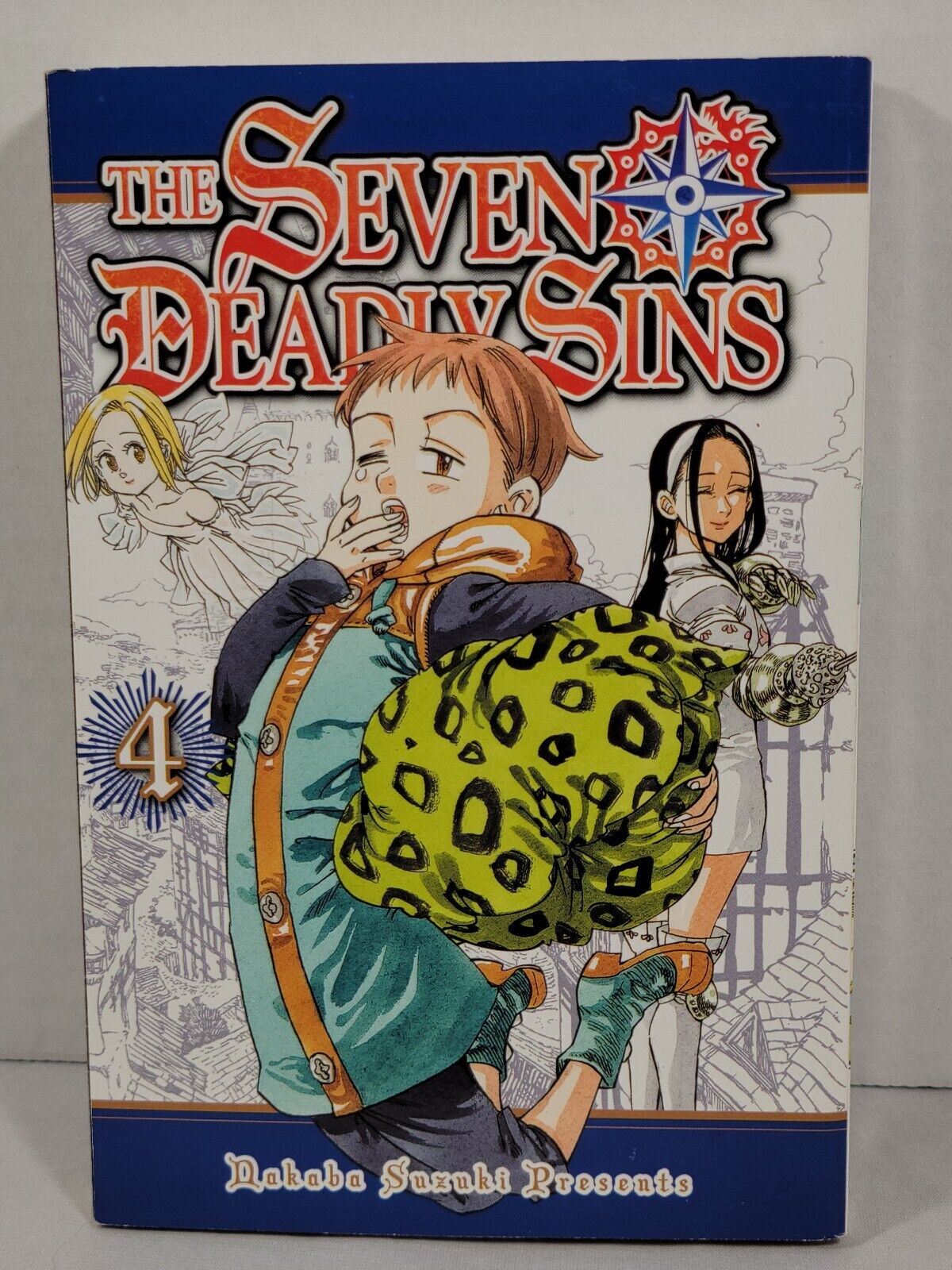 The Seven Deadly Sins # 4 by Nakaba Suzuki (English, Graphic Novel, Kodansha)