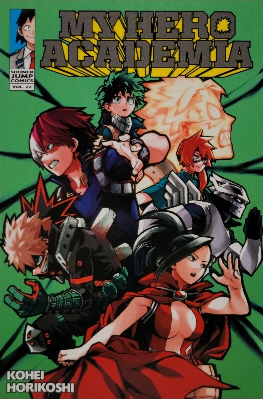 My Hero Academia, Vol. 22 by Kohei Horikoshi (2019, Trade Paperback, Viz Media)