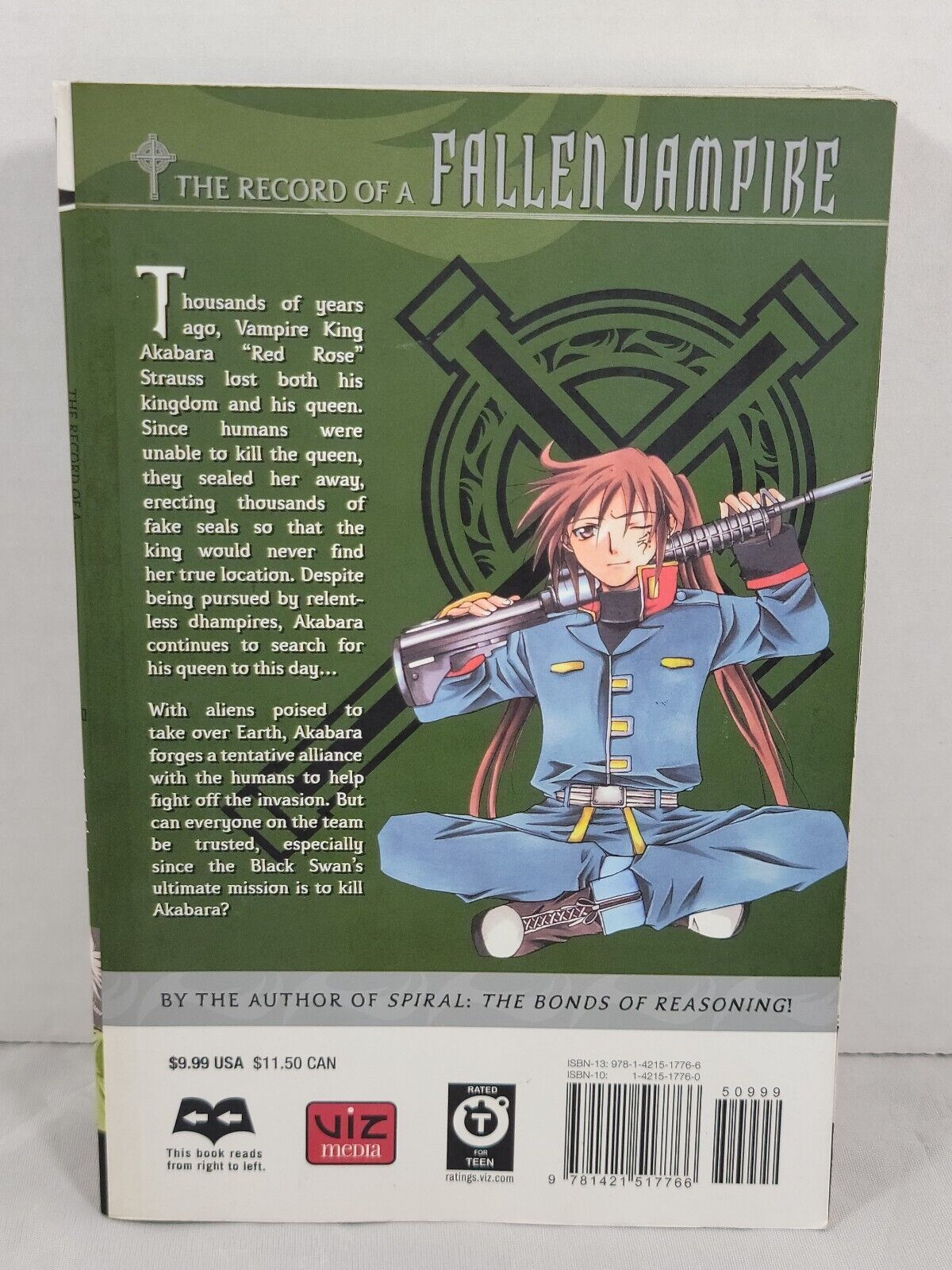 The Record of a Fallen Vampire  #4 Kyo Shirodaira, English, Viz Media, Softcover