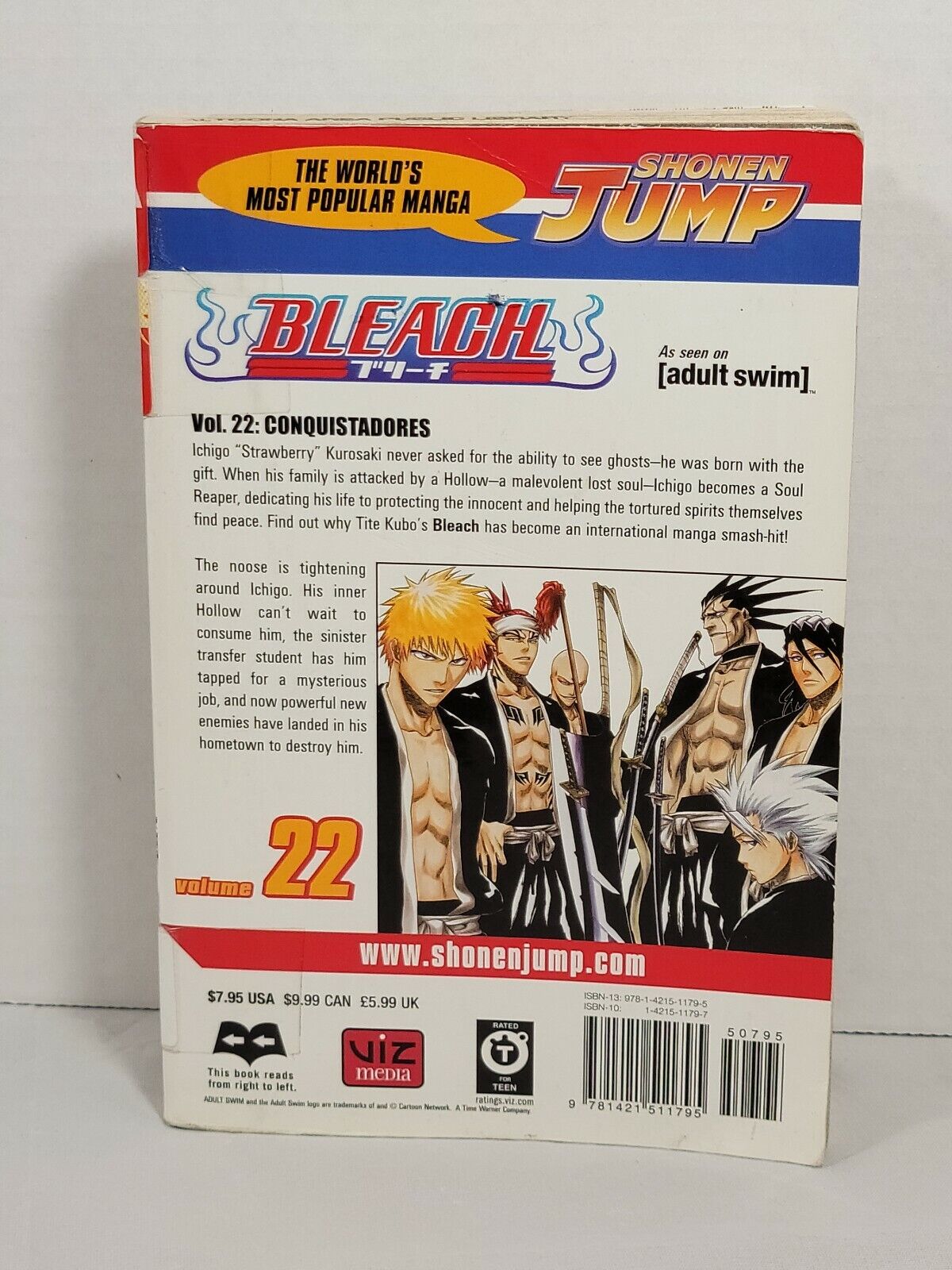 Bleach #22 by Tite Kubo Ex-Library copy