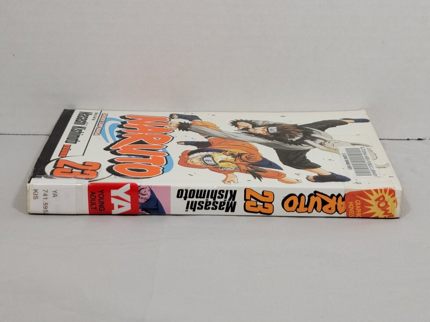 Naruto, Vol. 23 by Masashi Kishimoto Ex-Library copy