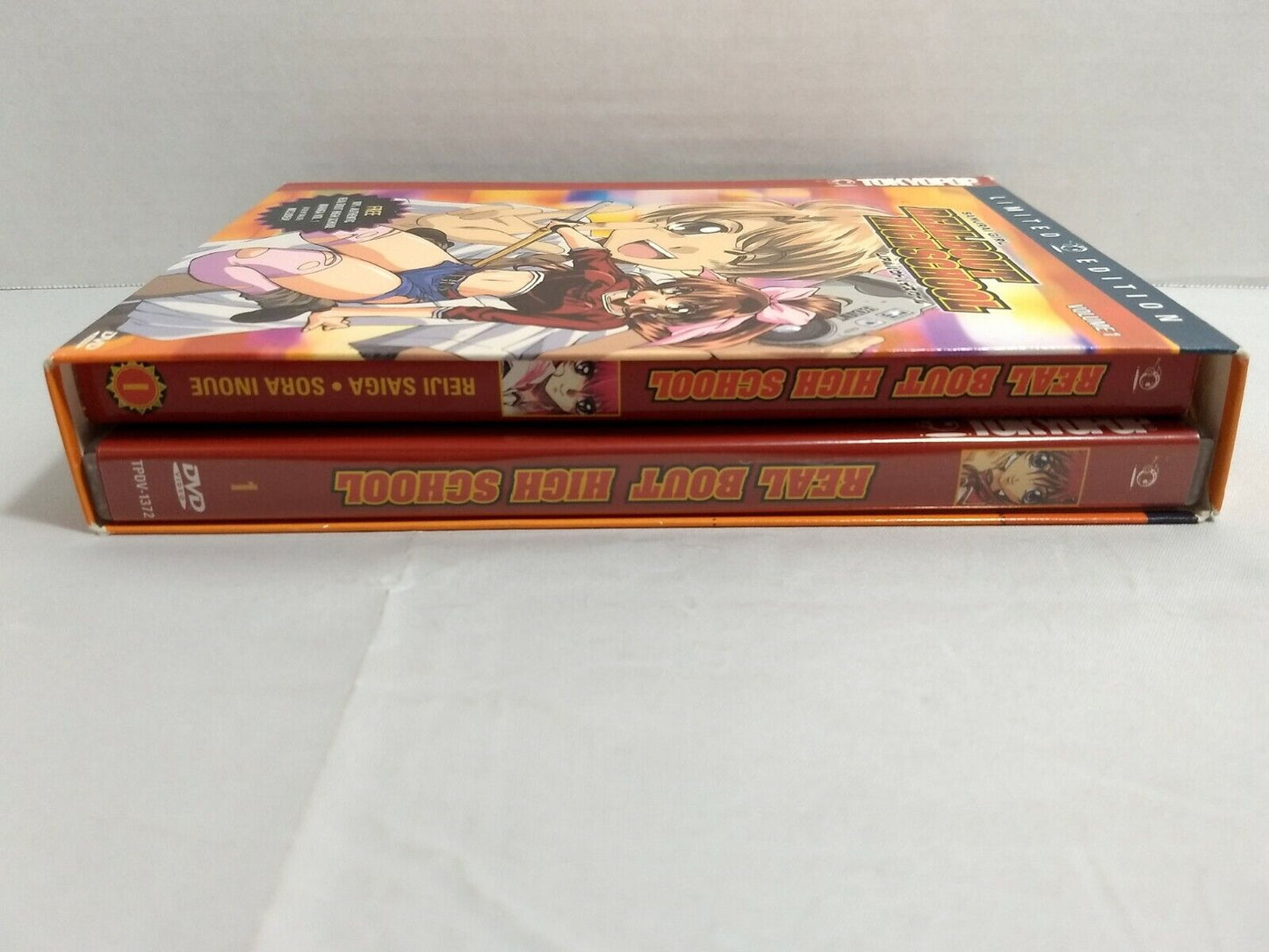 Samurai Girl Real Bout High School, limited edition box set. Vol.1 (English)