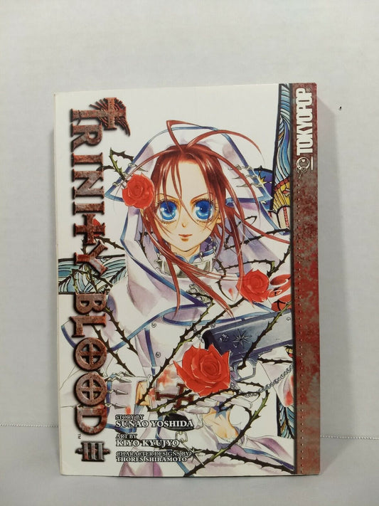 Trinity Blood, Vol. 3 by Sunao Yoshida (2007, Tokyopop, English, Manga)