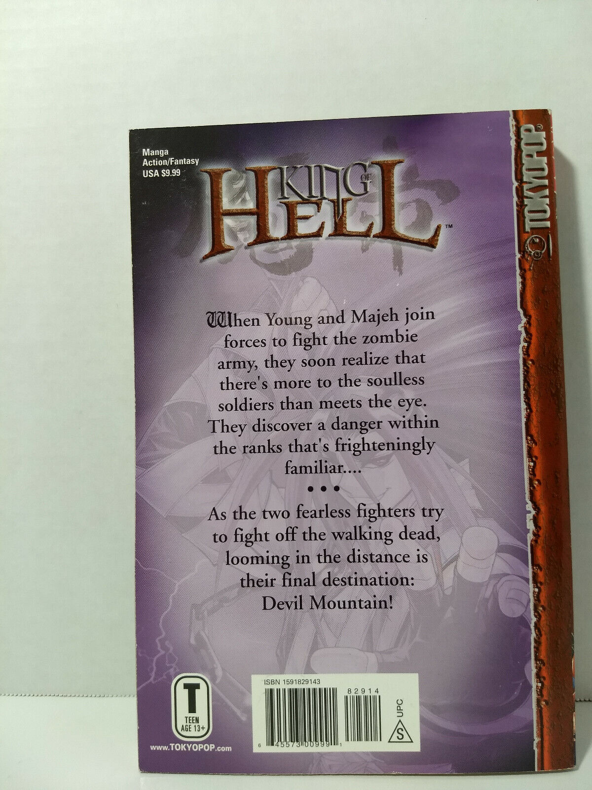 King of Hell volume 8 by Ra In-Soo (Tokyopop, English Manga)