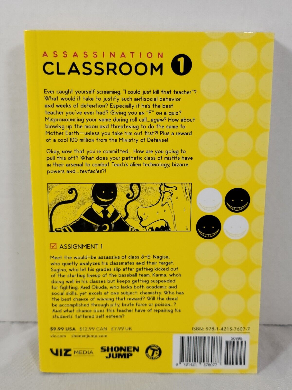 Assassination Classroom #1 by Yusei Matsui